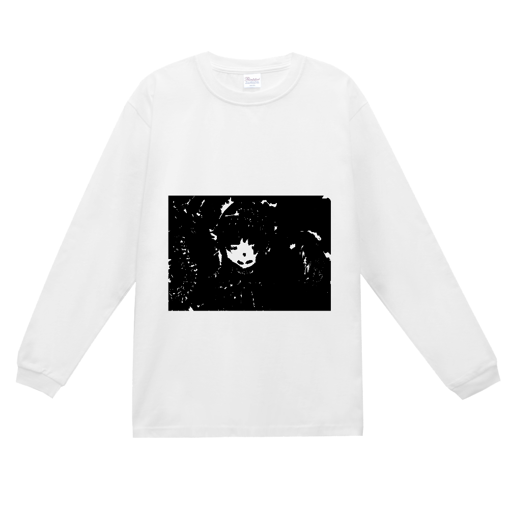 龍と虎の対決に平和を祈る少女。 ORILAB.Version スーパーヘビー長袖Ｔシャツ