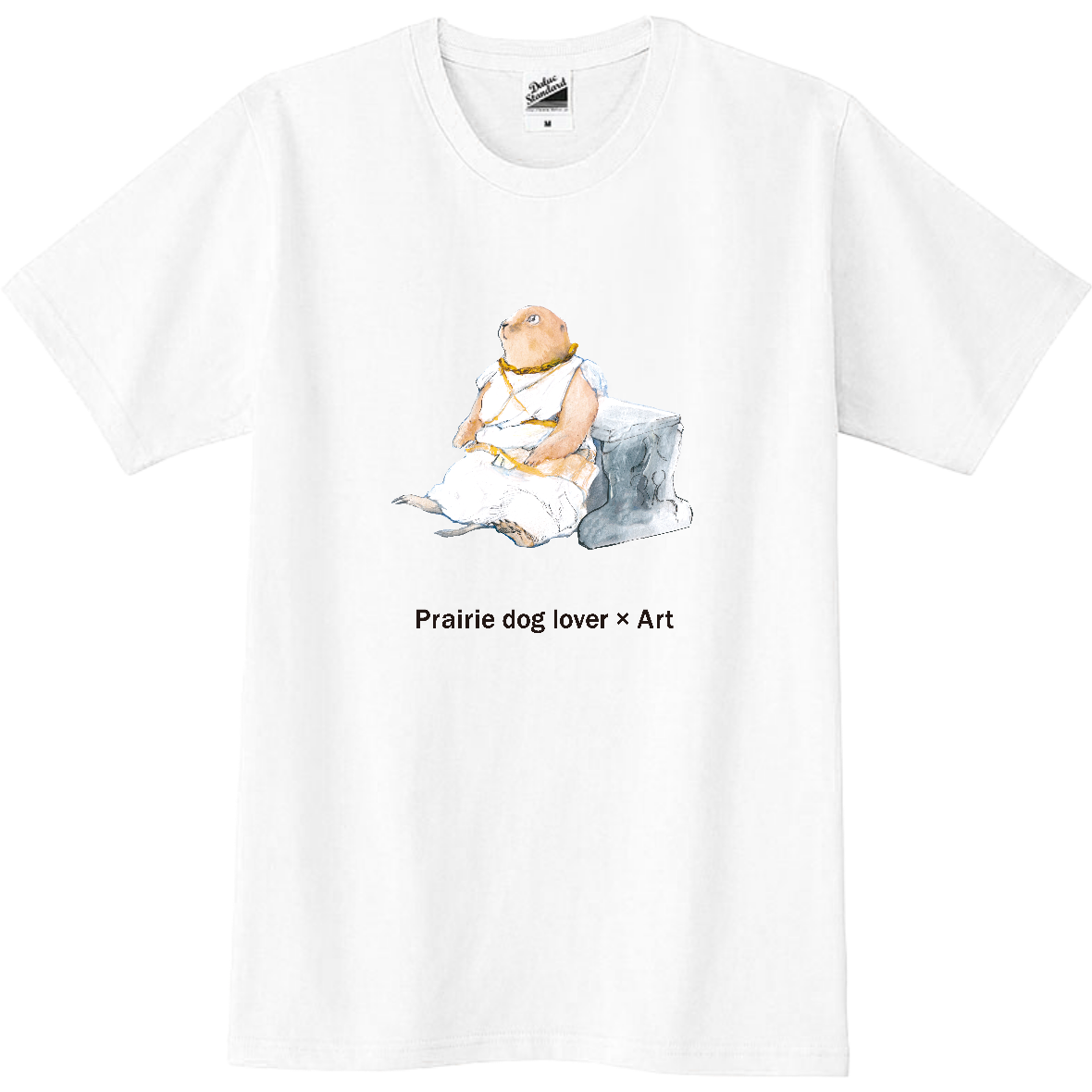 【Prairie dog lover×Art】古代ギリシャ風 スリムＴシャツ