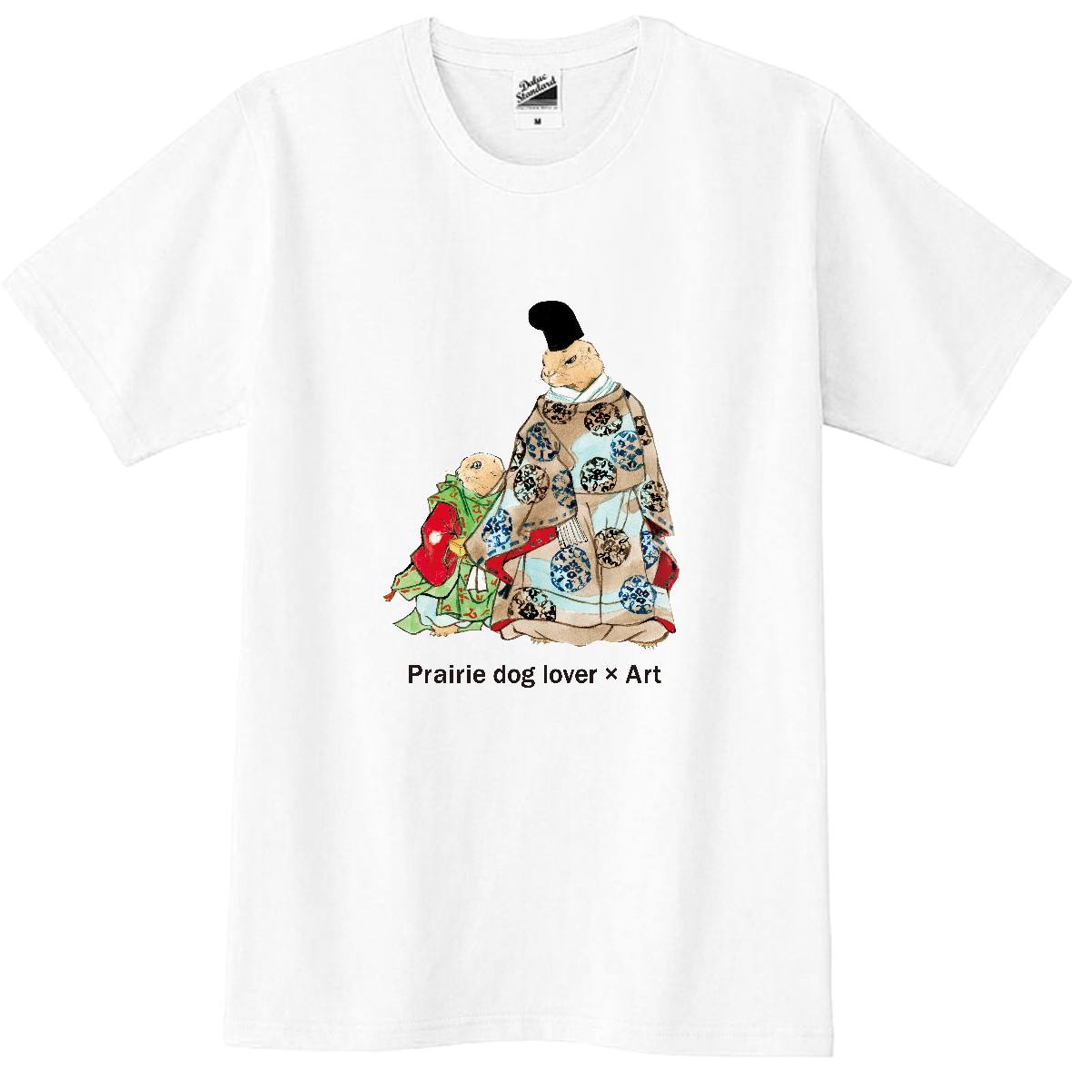 【Prairie dog lover×Art】日本の貴族 スリムＴシャツ