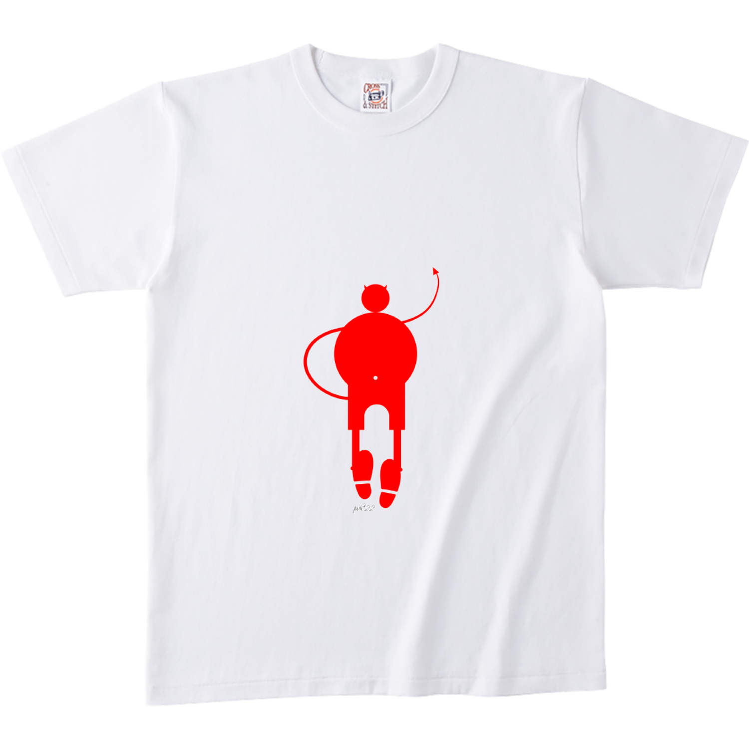 IJWBAA-2-34 オープンエンドマックスウェイトバインダーネックTシャツ