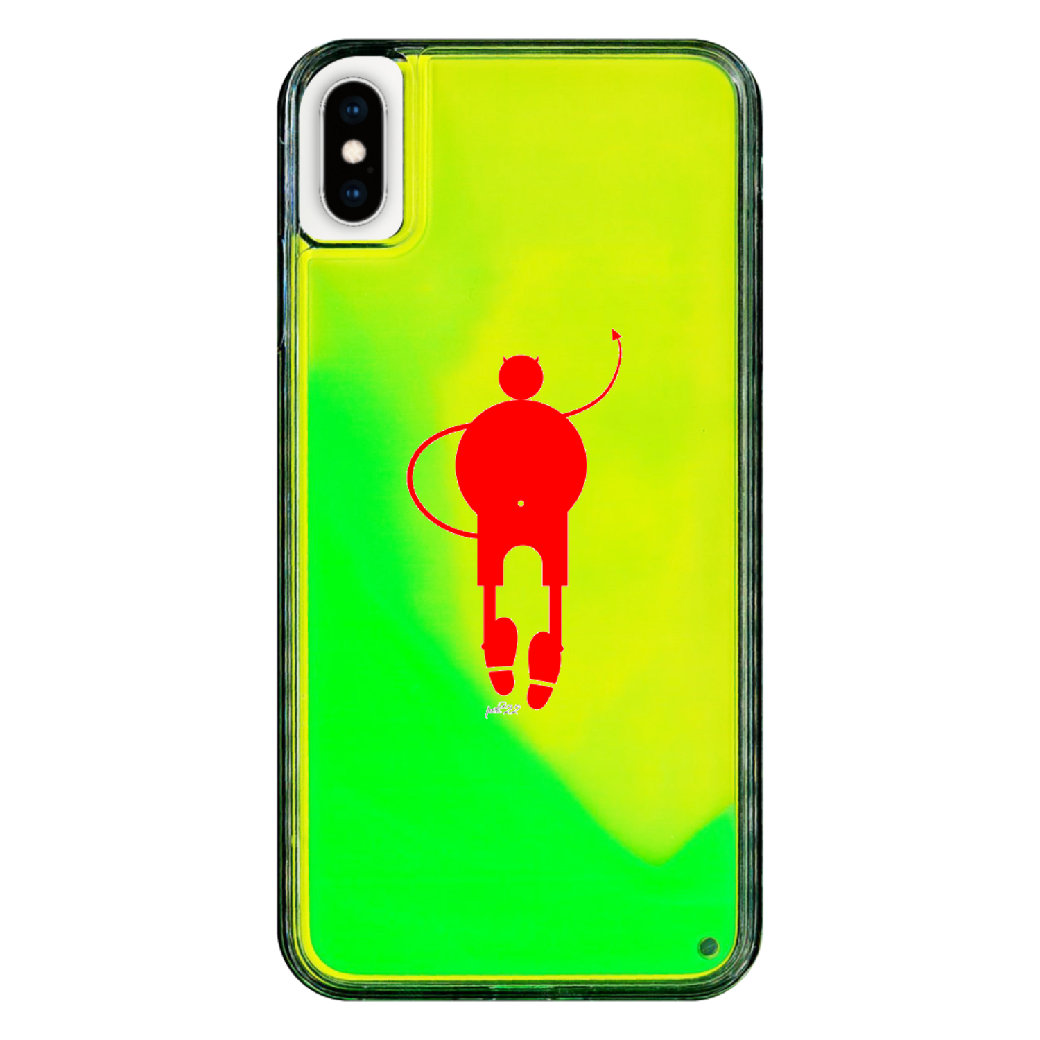 IJWBAA-2-34 iPhoneXsMax ネオンサンドケース