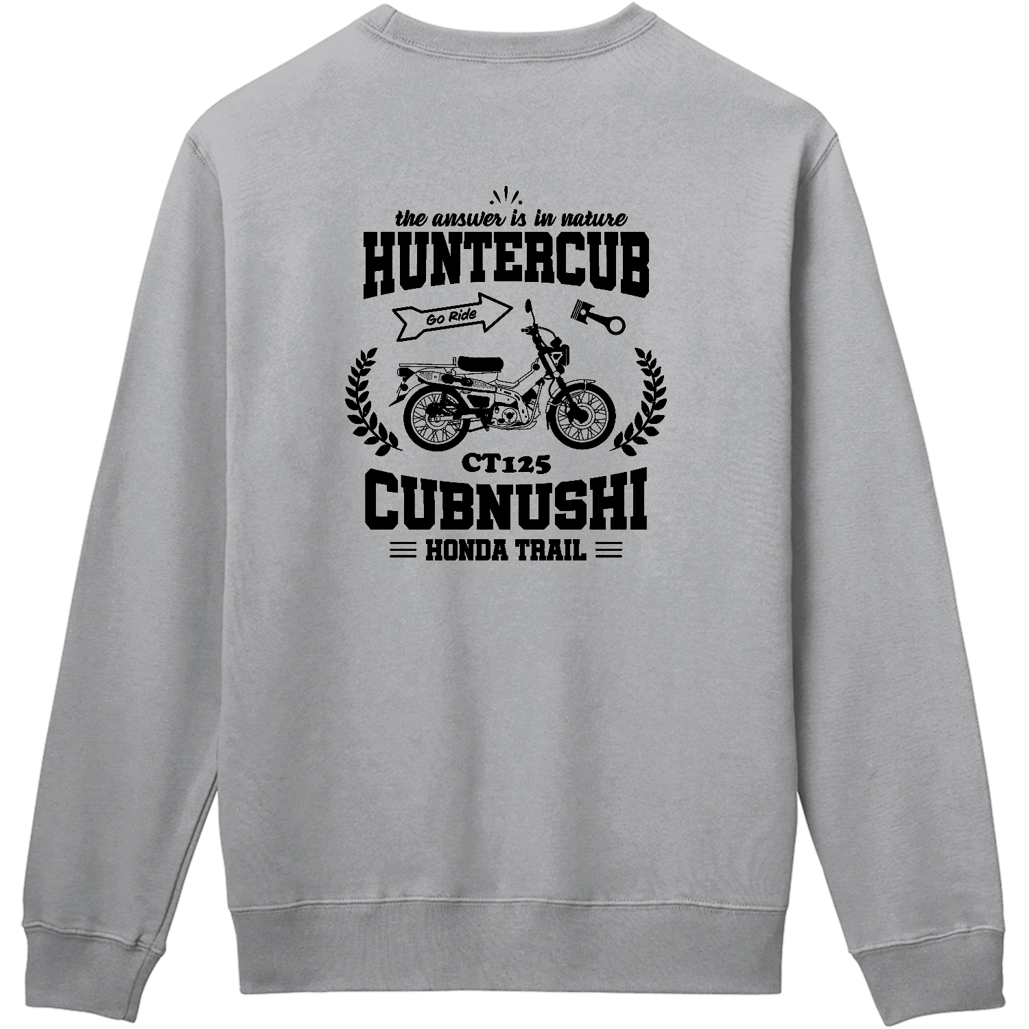 CUBNUSHI カブヌシ ハンターカブ CT125 軽量スウェット