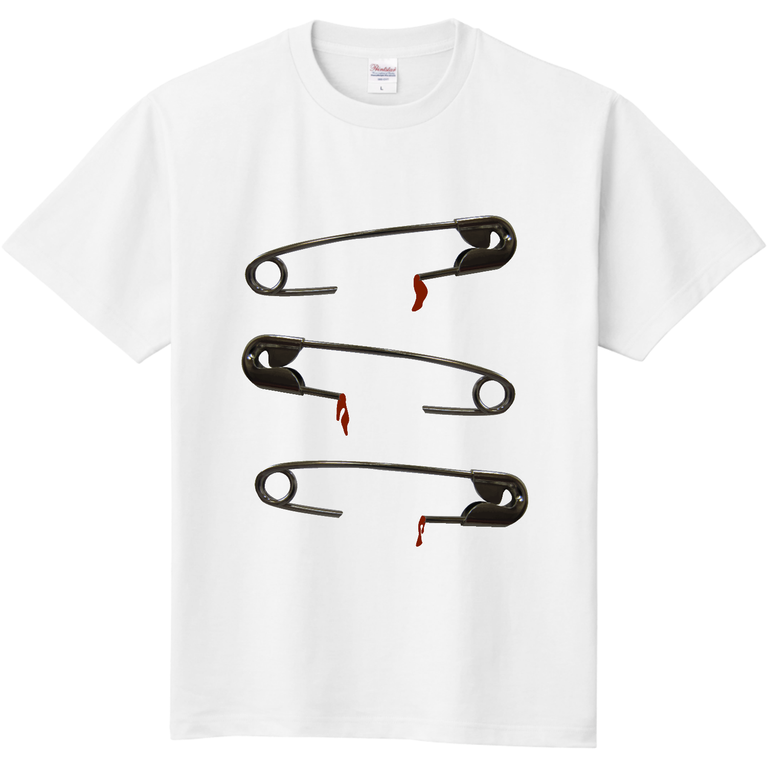 痛い安全ピン 定番Ｔシャツ