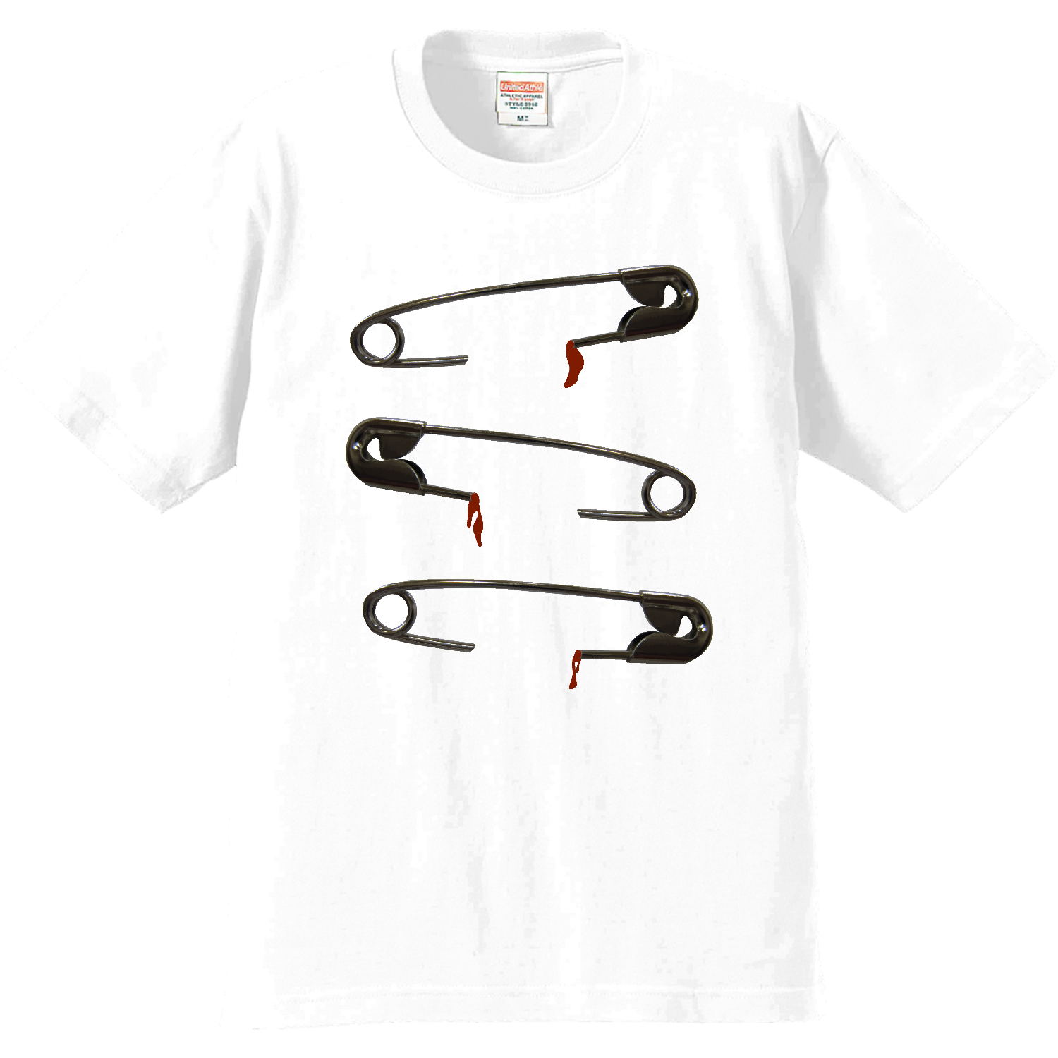 痛い安全ピン プレミアムTシャツ