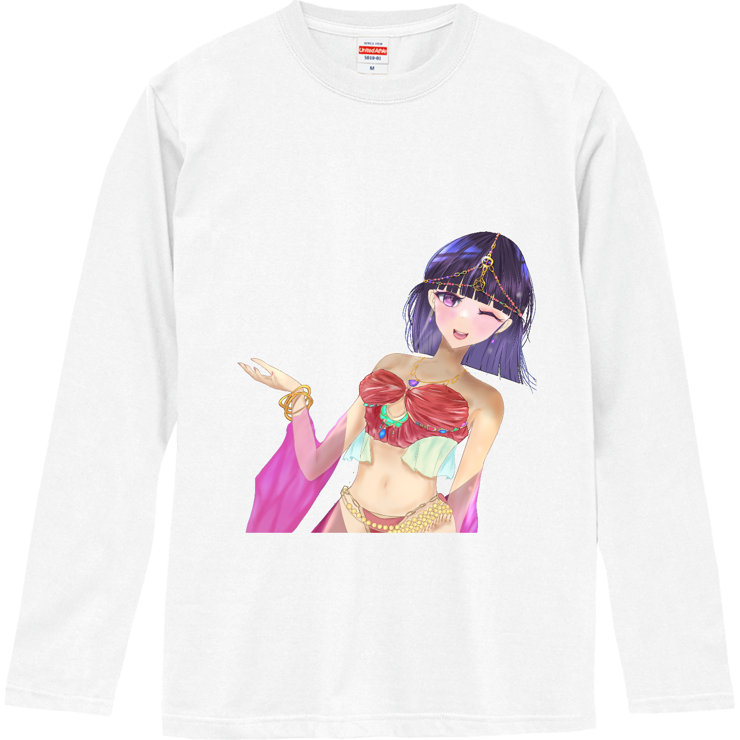 アラビアーン占い師 ロングスリーブTシャツ