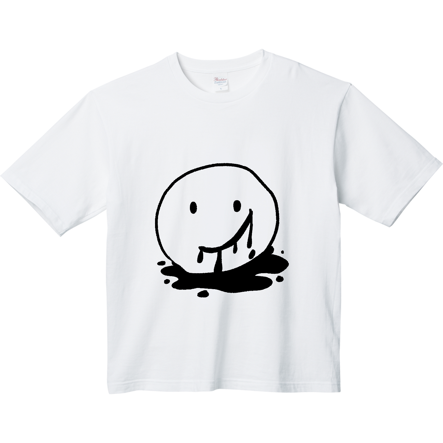ニコちゃん 現代アートtシャツ ニコちゃん ロゴ に該当するTシャツ