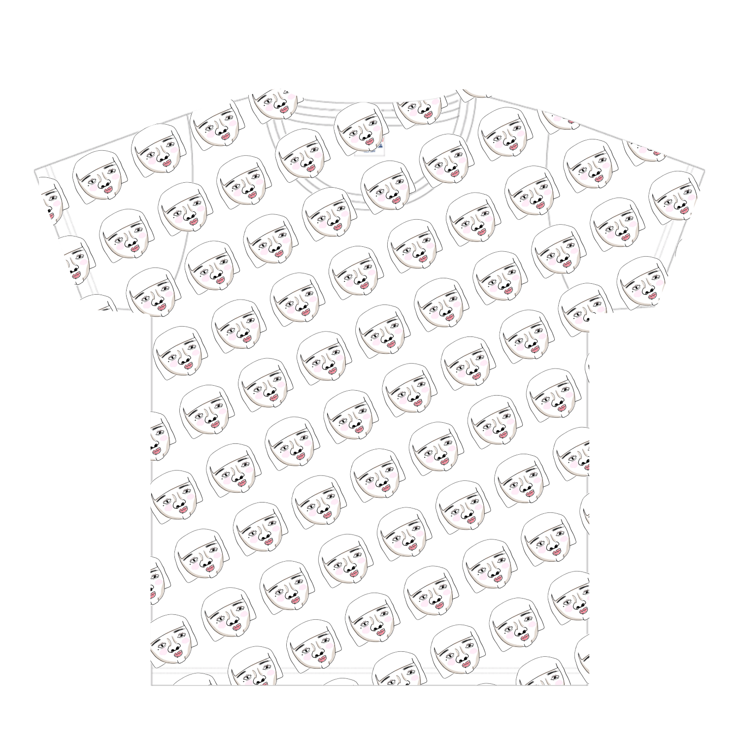 れいながいっぱいTシャツ 全面インクジェットTシャツ(M)