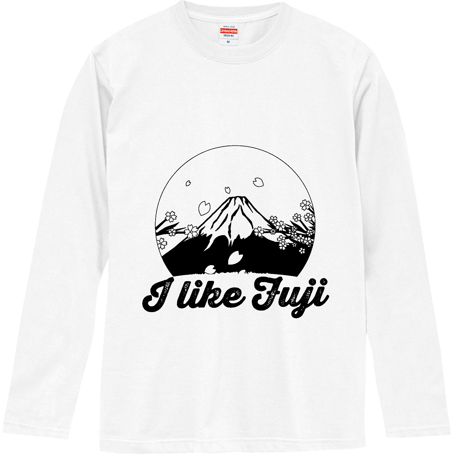 富士山好き ロングスリーブTシャツ