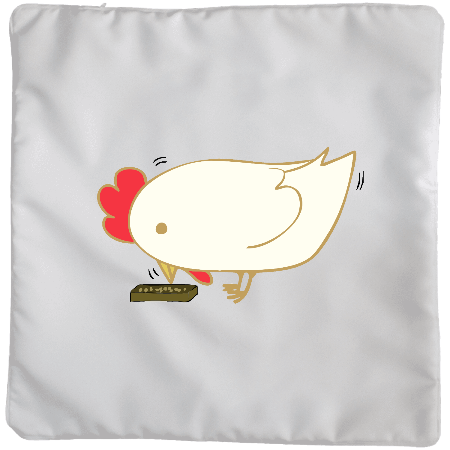 かわいいにわとりさんクッション(大)の商品購入ページ｜クリエイターの 