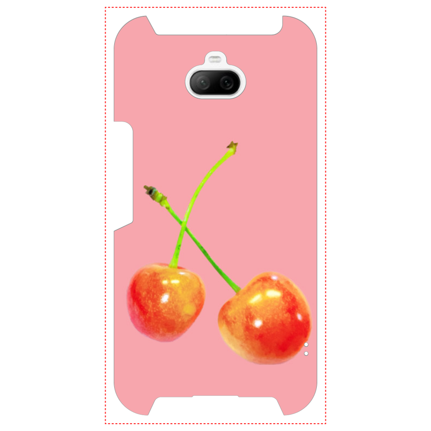cherry Xperia 8 全面印刷ケース