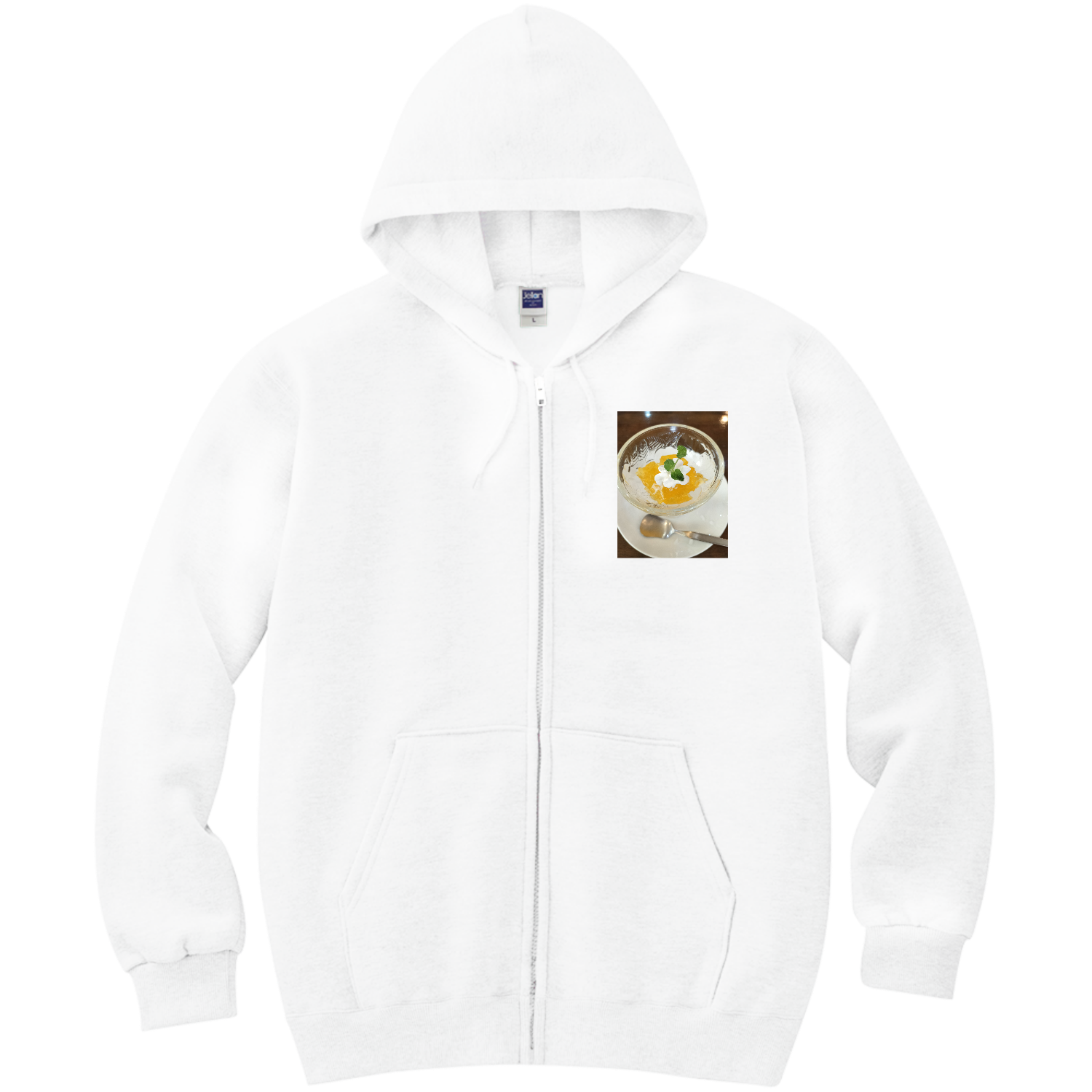 HAPPYスィーツ 軽量ジップアップパーカー