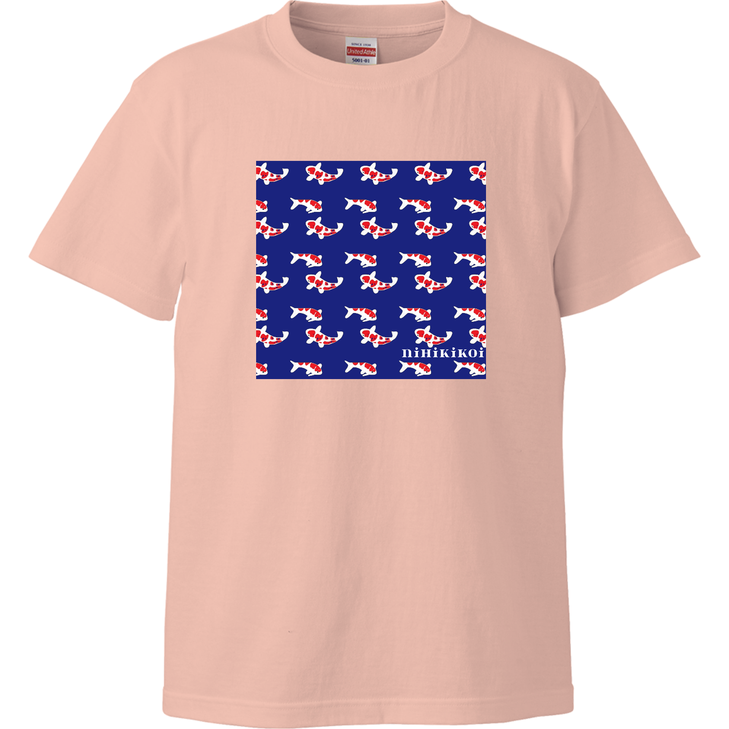 二匹鯉 ハイクオリティーTシャツ