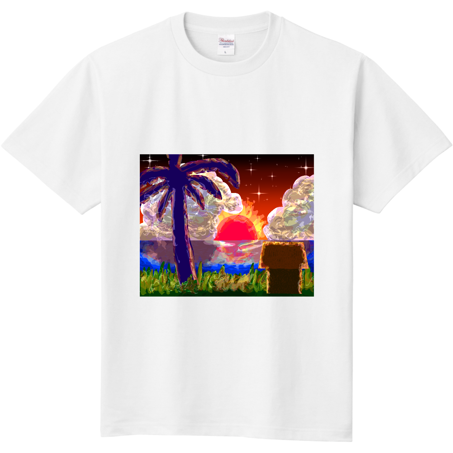 南国風のデザイン part:2 即日Ｔシャツ(TOMS-85)