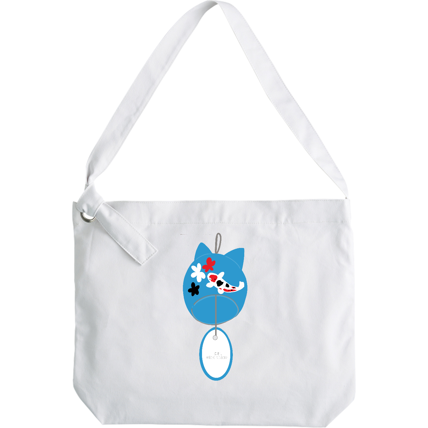 猫風鈴 クラフトリングショルダーバッグ