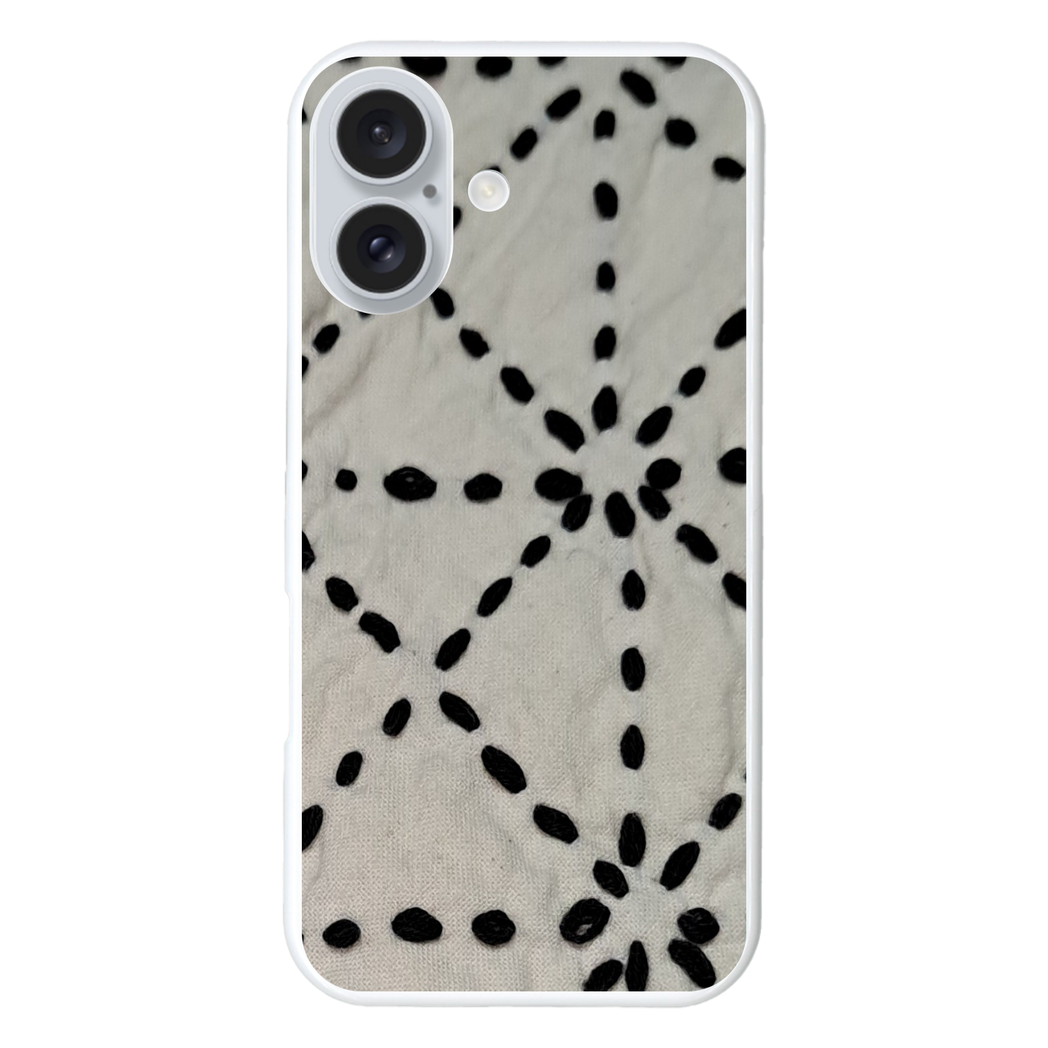 ちょっと刺し子 iPhone16 (ハードケース)