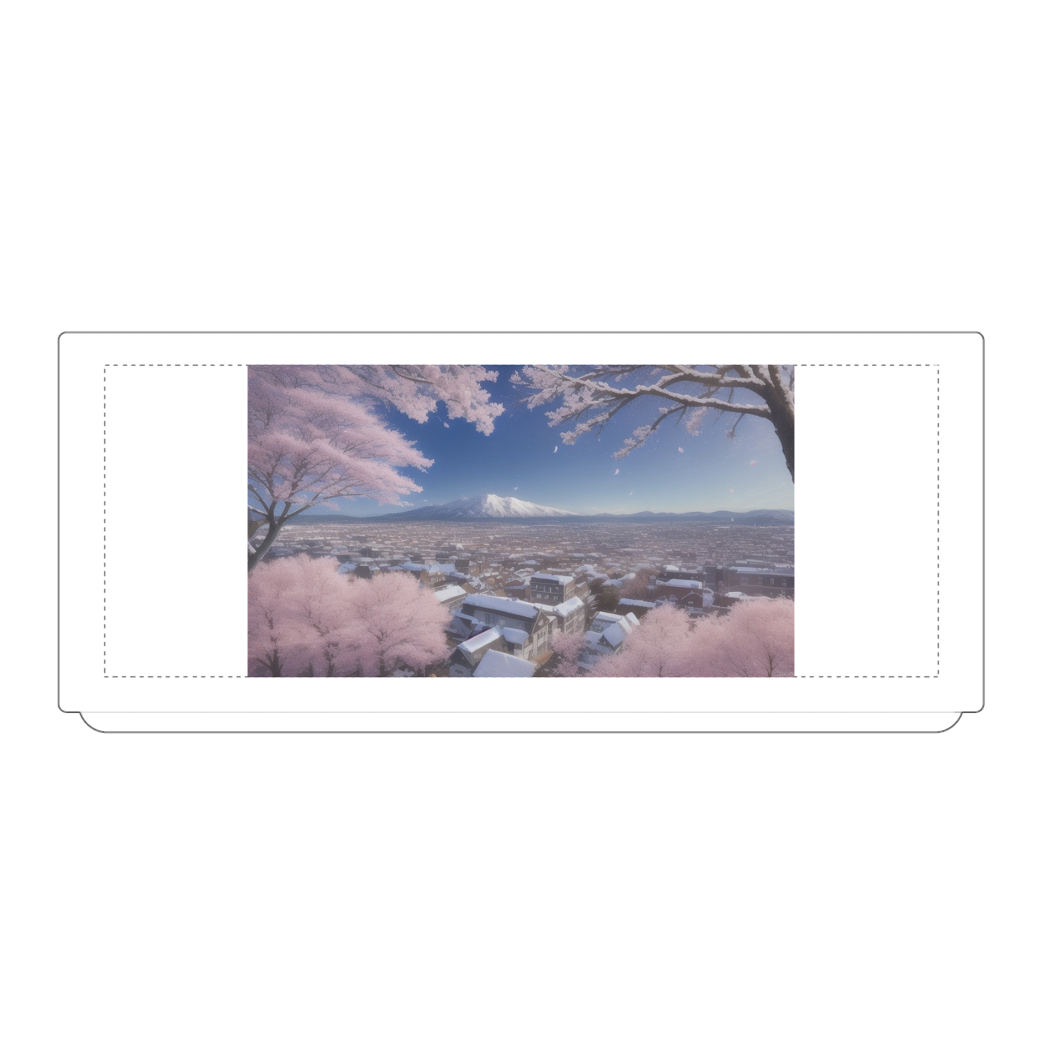 春の日の雪 湯のみ(M)
