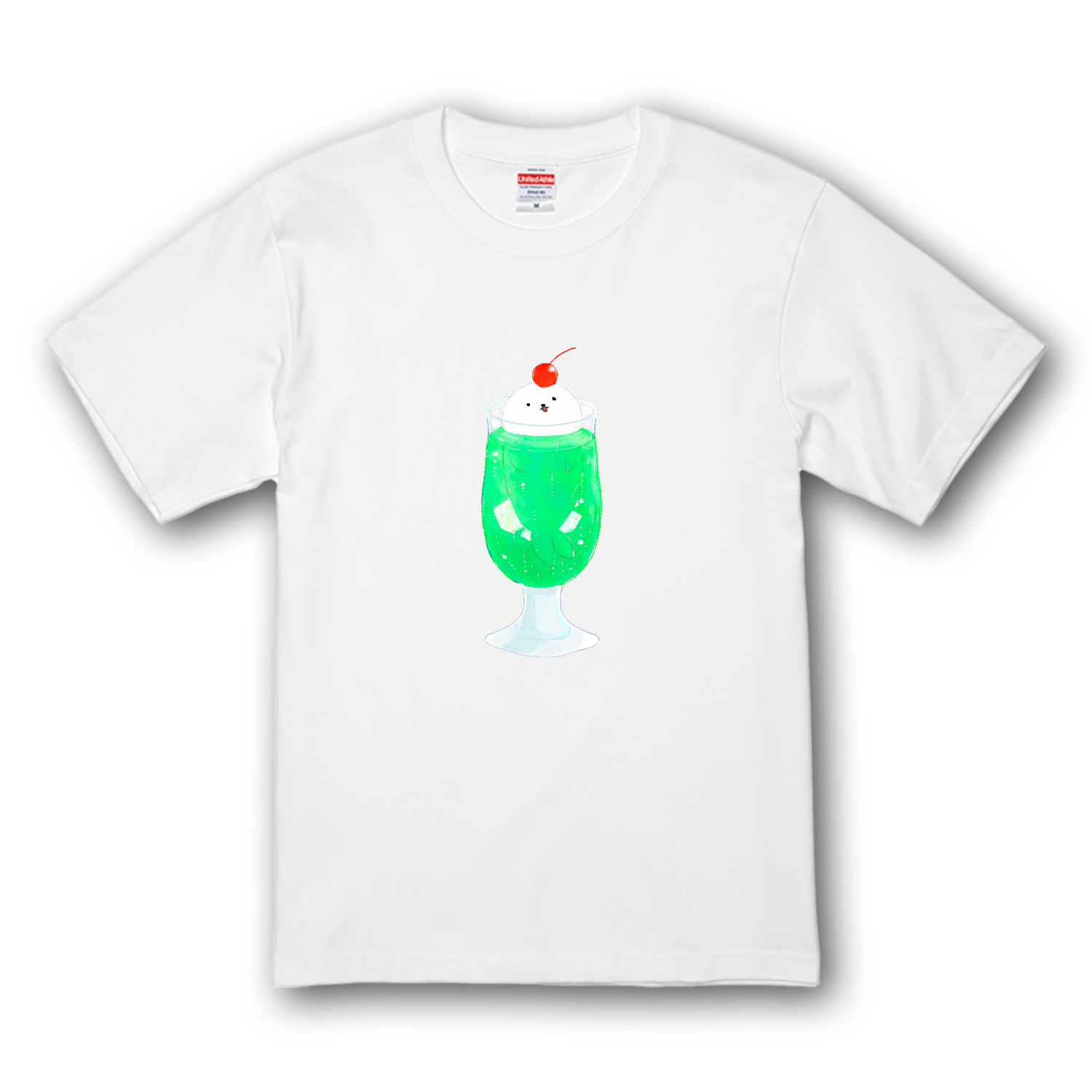 あざらしクリームソーダ プレミアムTシャツ