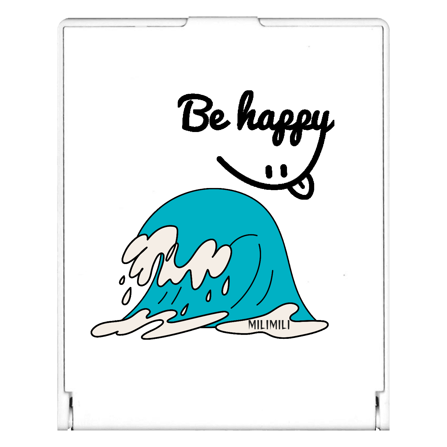 Be happy MILIMILI スクエアミラー