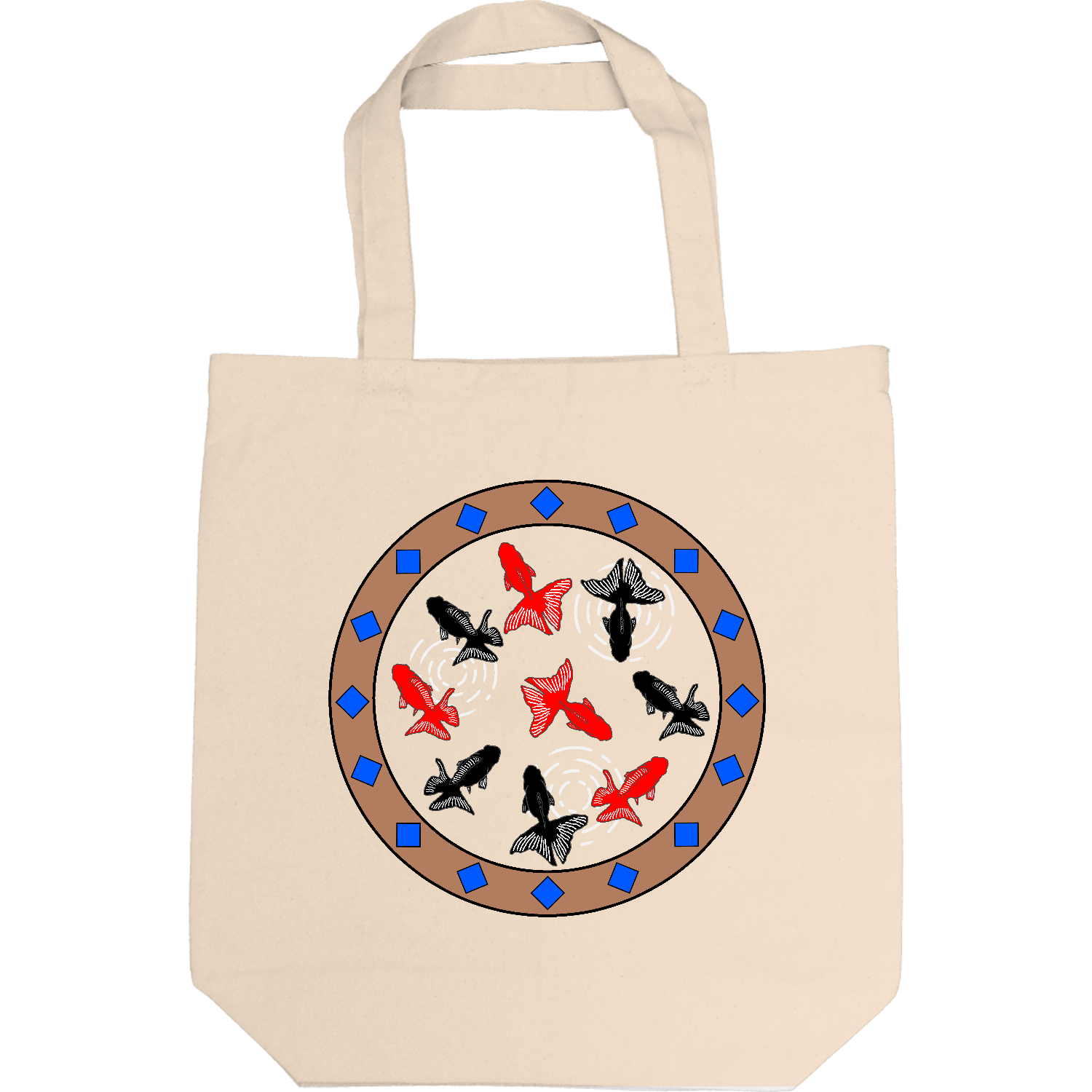 金魚 キャンバストート M