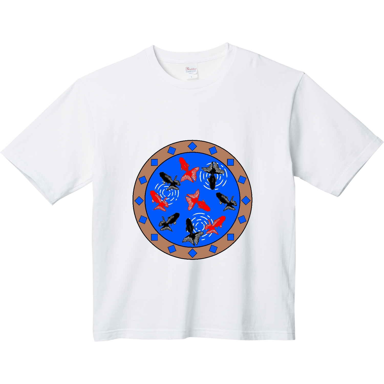 金魚 ヘビーウェイト ビッグシルエットTシャツ