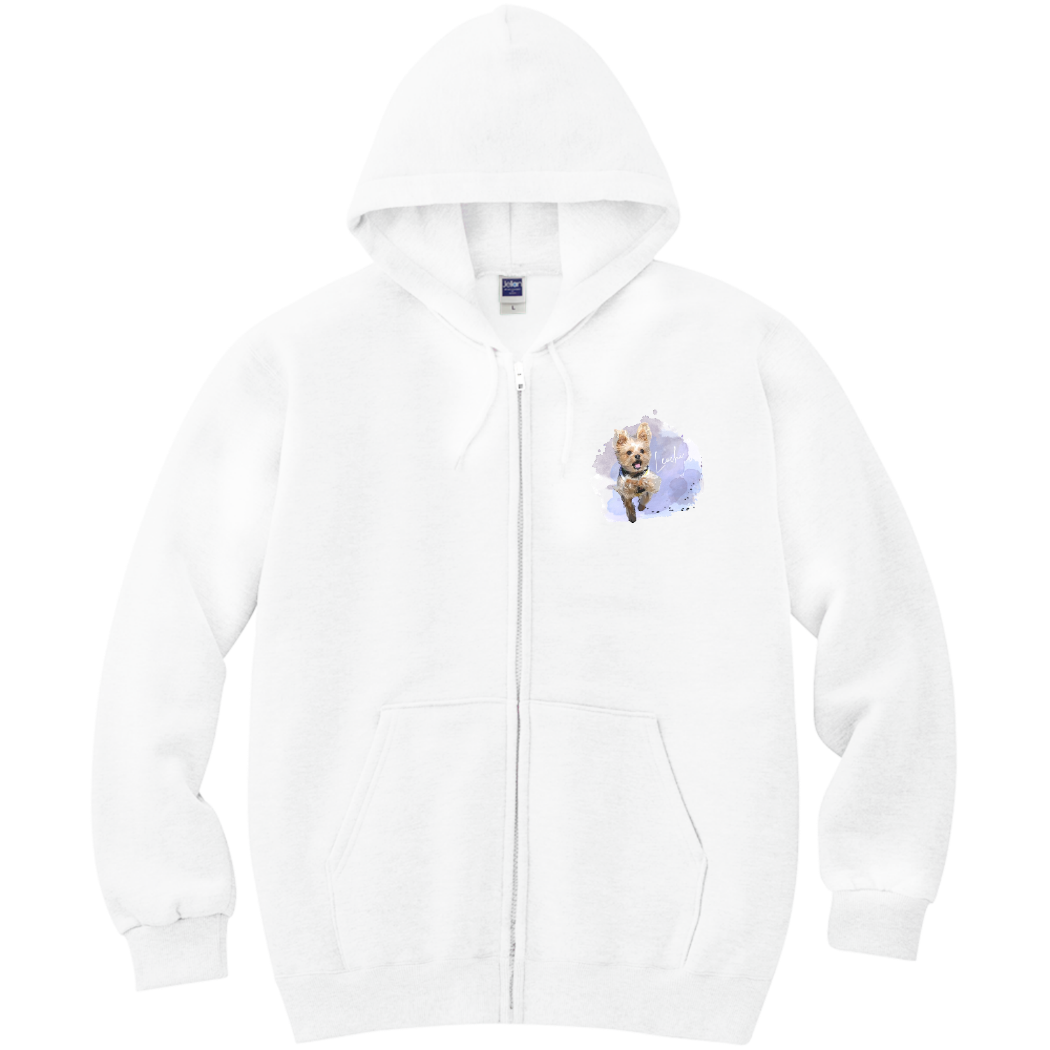 おしゃれおちジップパーカー 軽量ジップアップパーカー