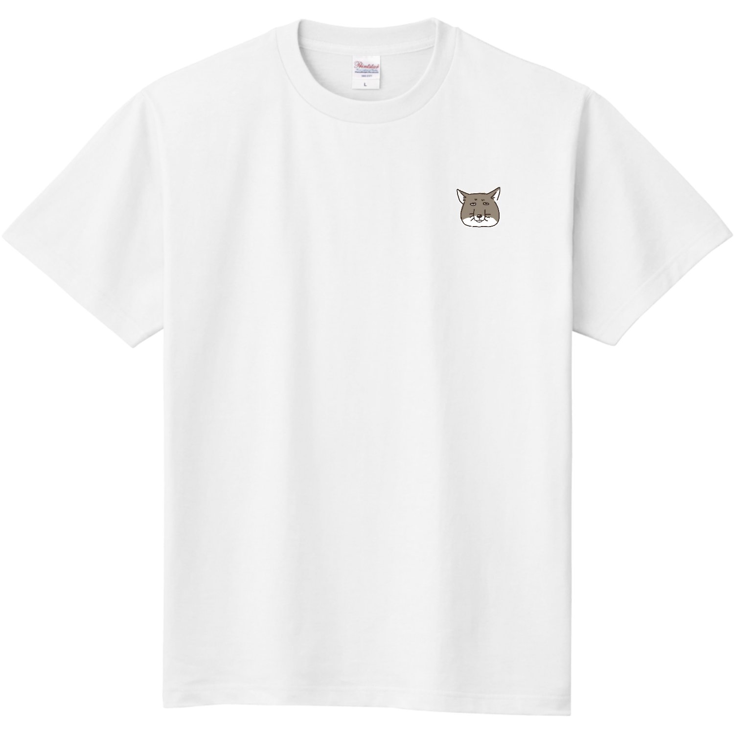 チベットスナギツネ×ワンポイント 定番Ｔシャツ