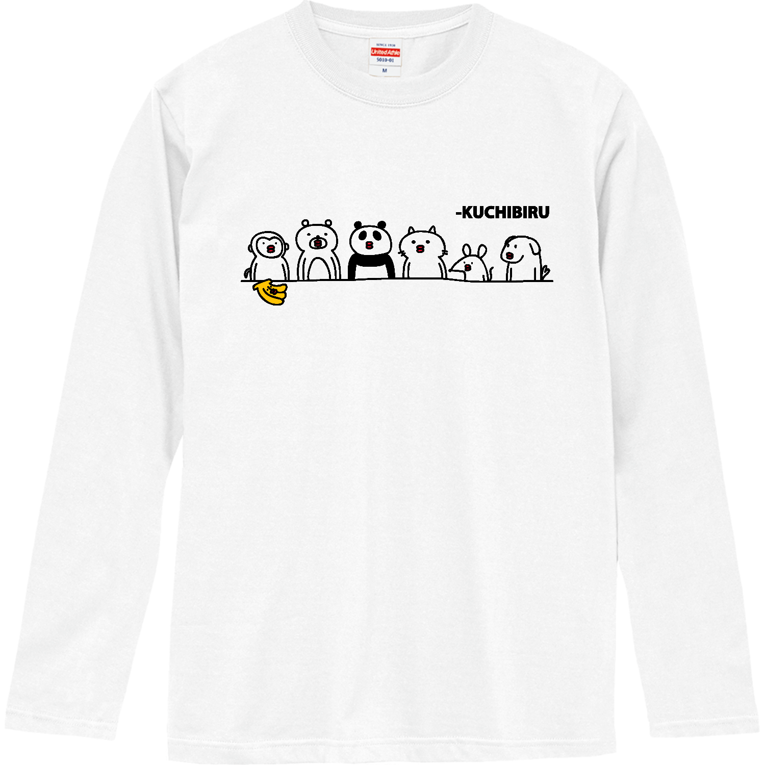 たらこクチビル ロングスリーブTシャツ