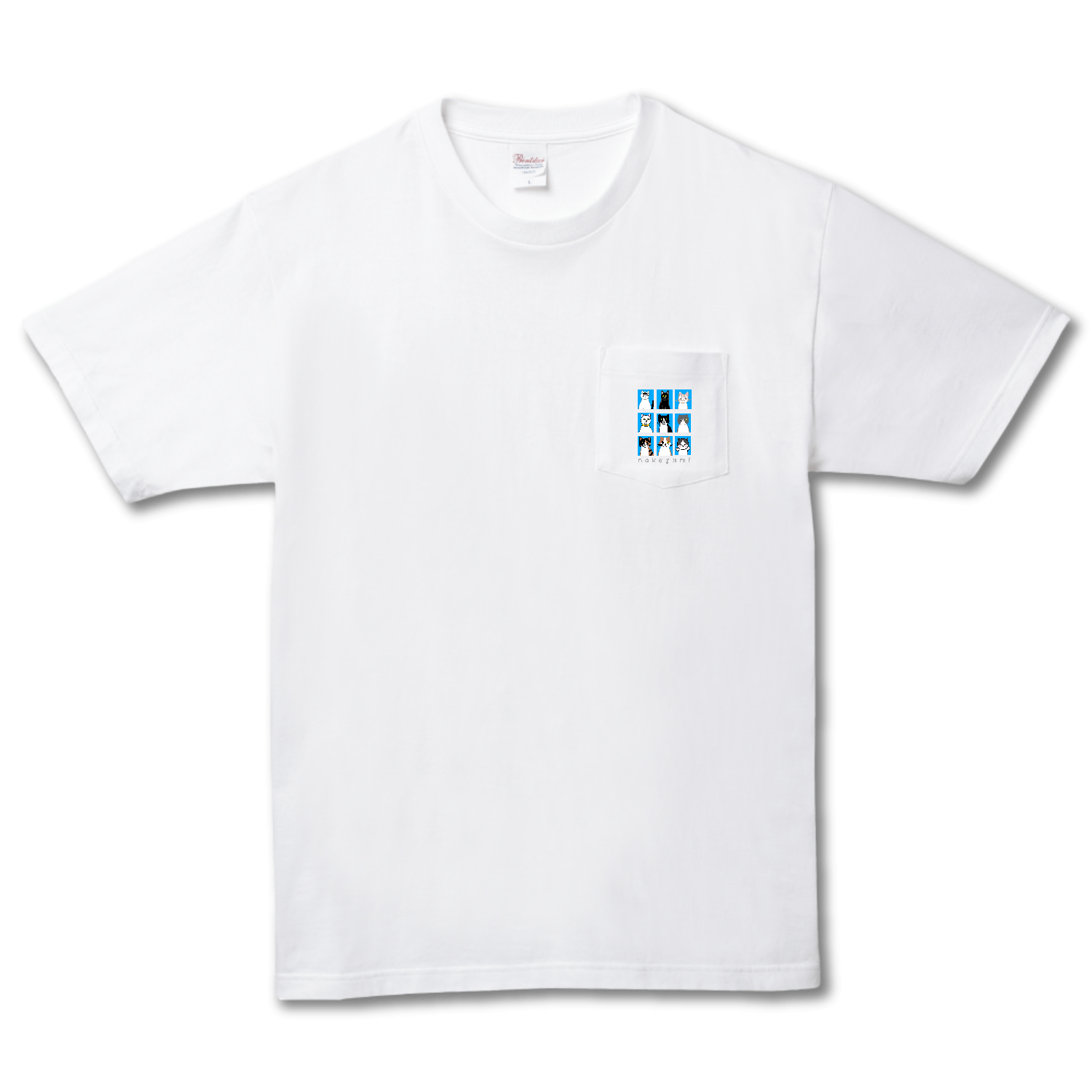 猫組アルバム ヘビーウェイトポケットTシャツ