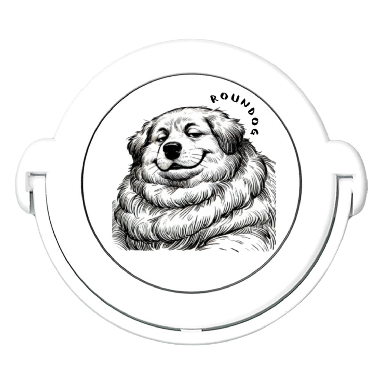 ふてぶて、ふとっちょゴールデン MagSafeリング