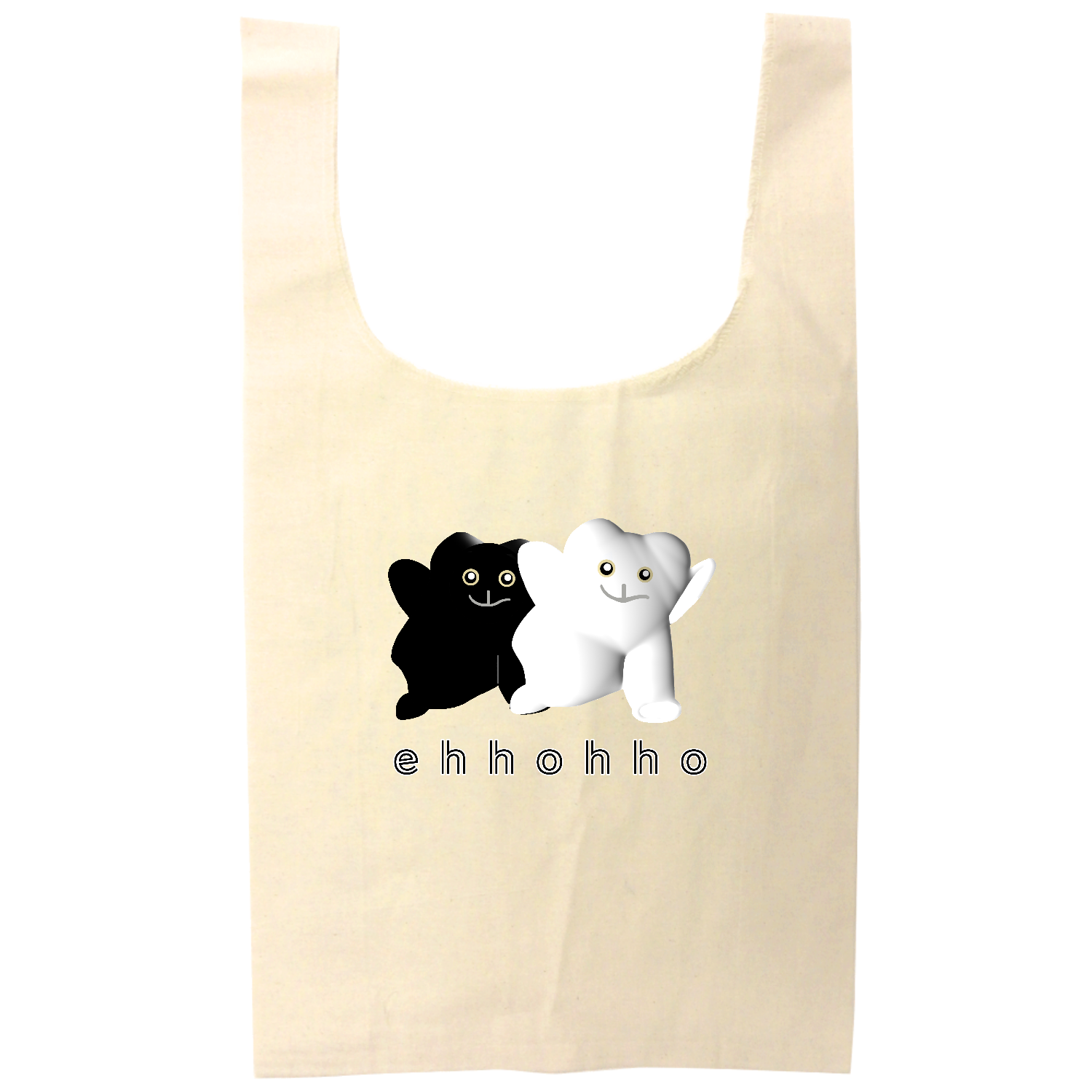 エッホッホ オーガニックコットンマルシェバッグ