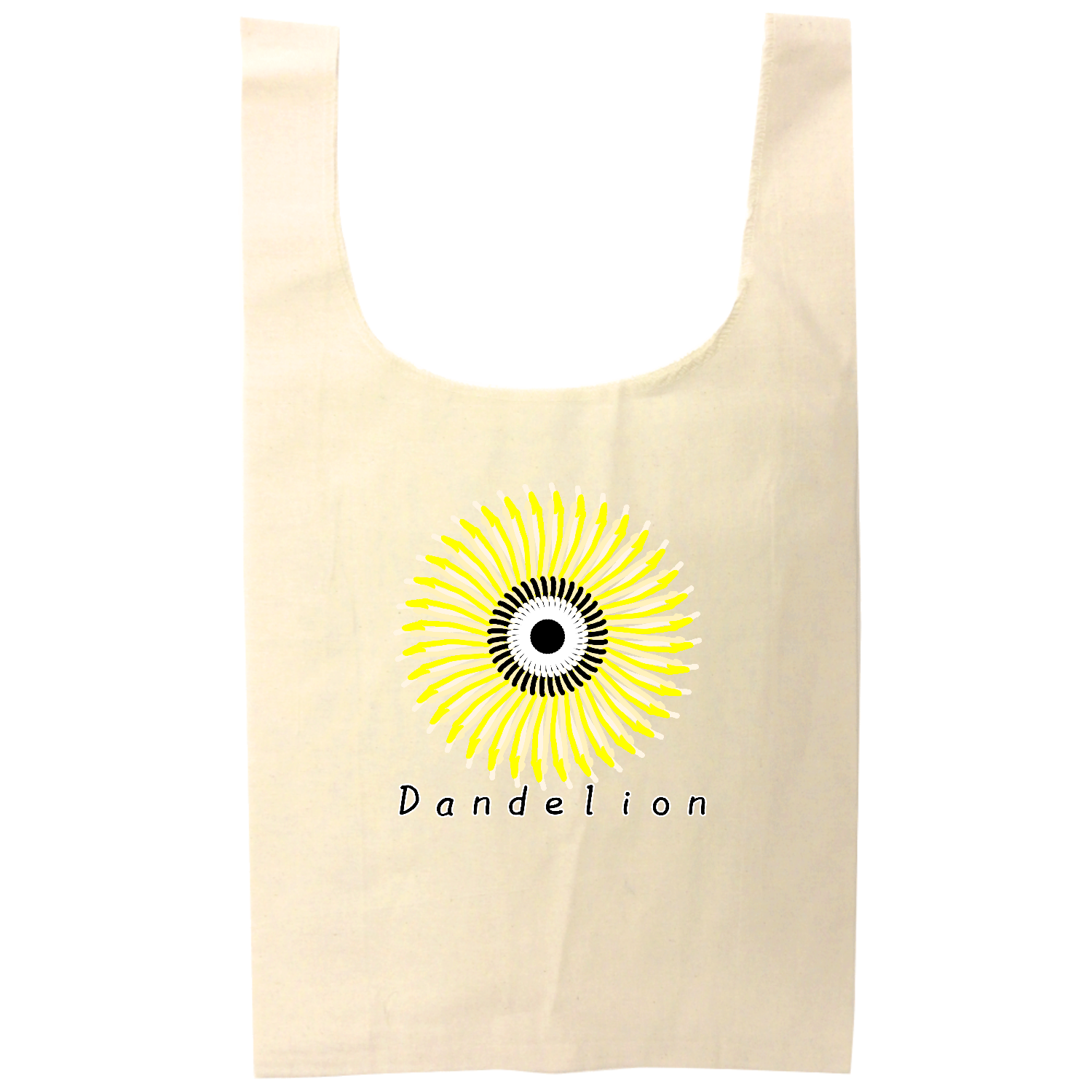 タンポポ オーガニックコットンマルシェバッグ