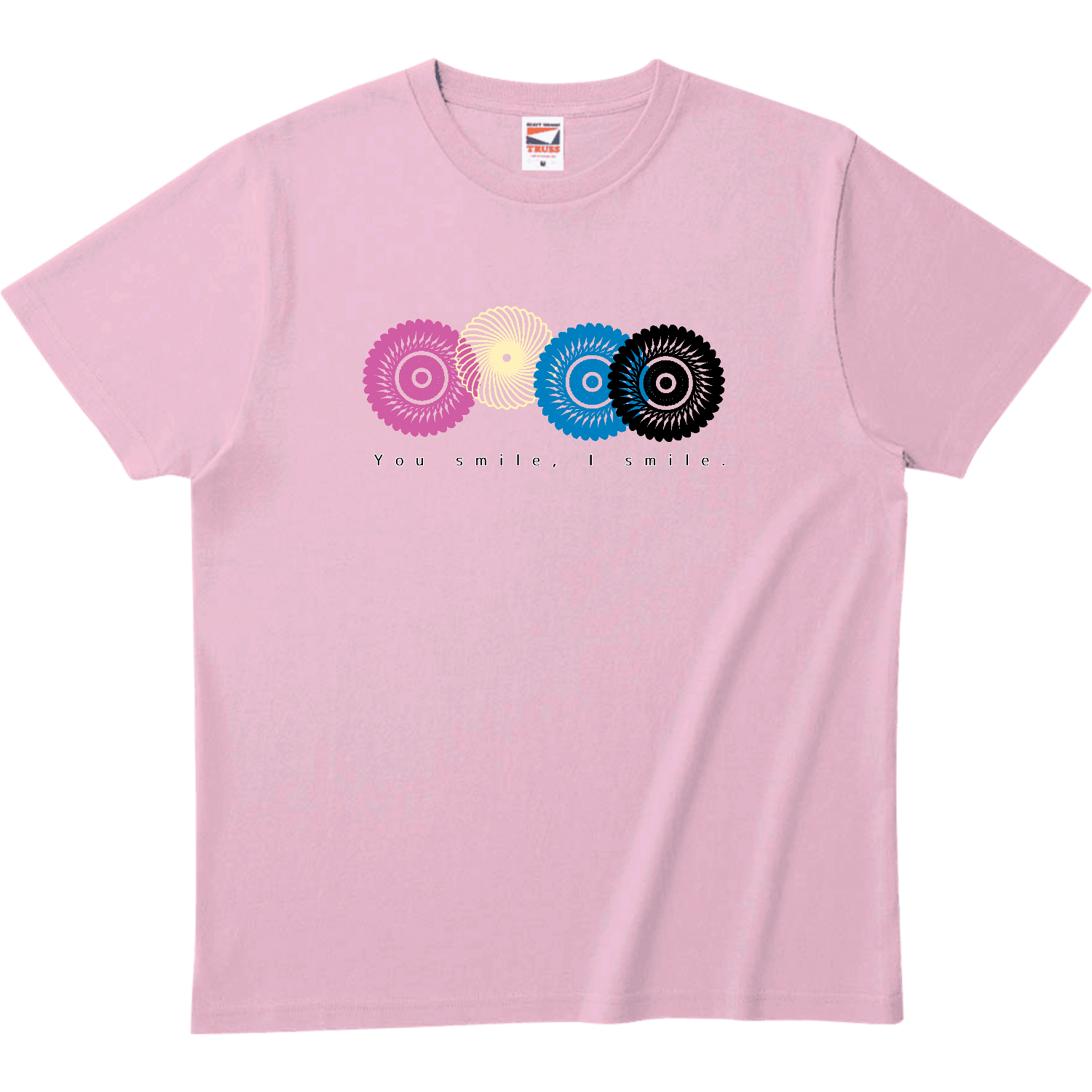 フラワースタンプ ヘビーウェイトTシャツ