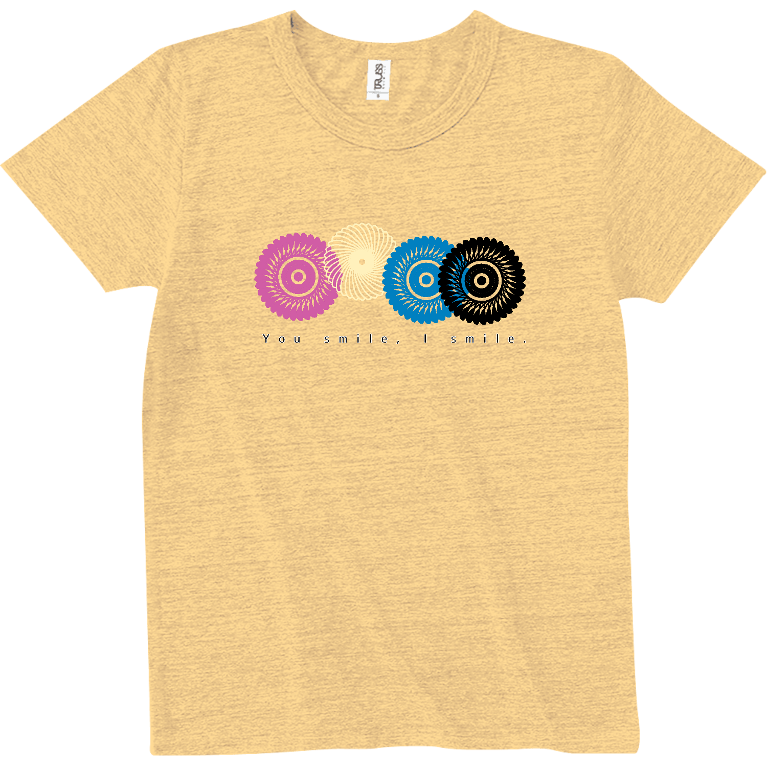 フラワースタンプ トライブレンドTシャツ