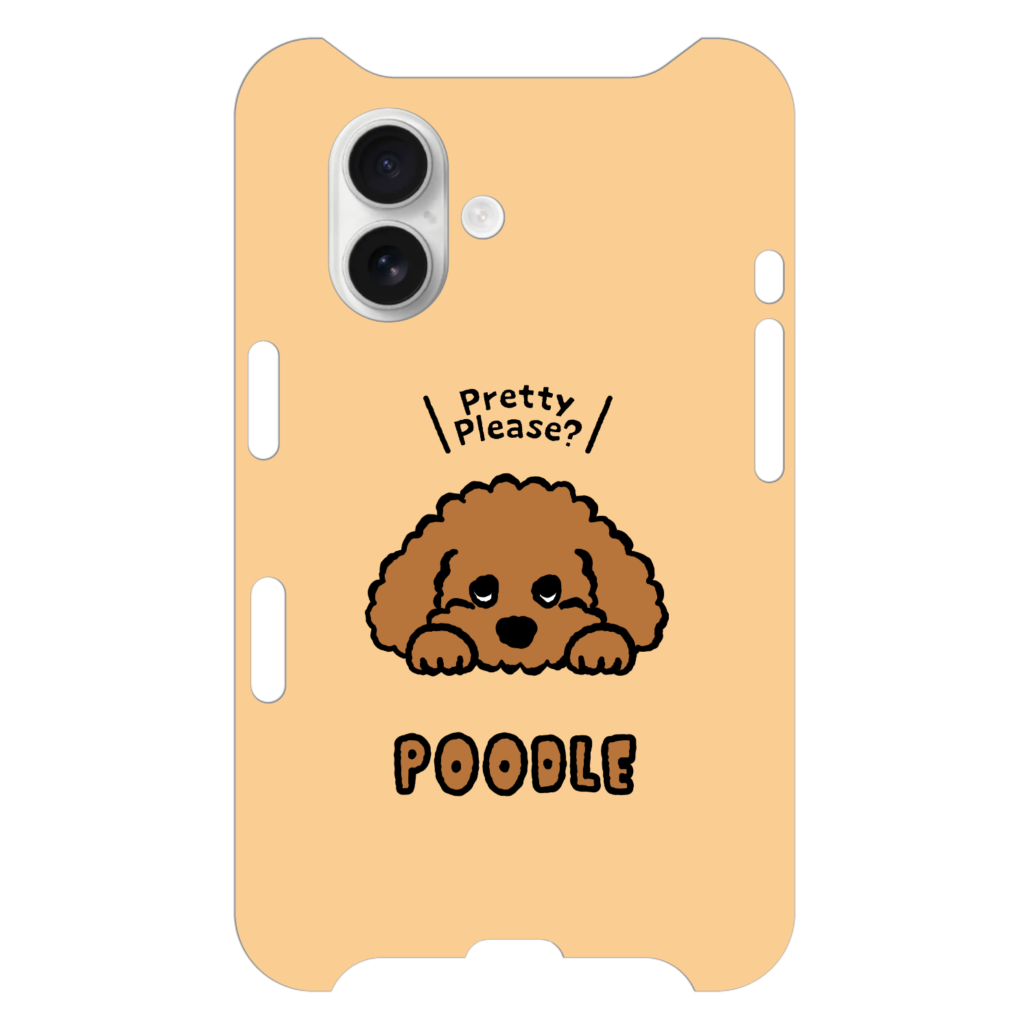 プードルのおねだり顔 iPhone16