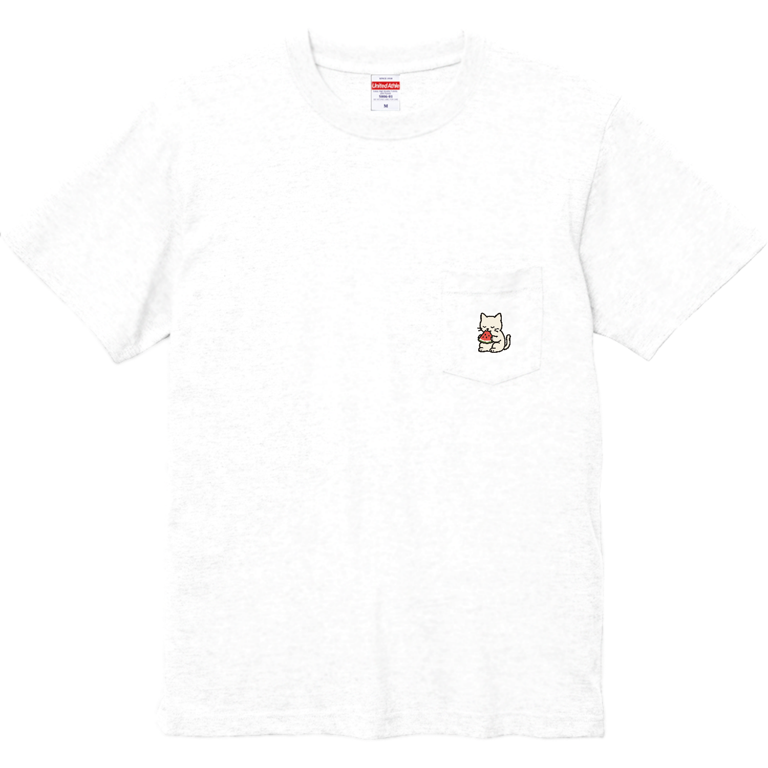 モグモグ ハイクオリティーポケットTシャツ
