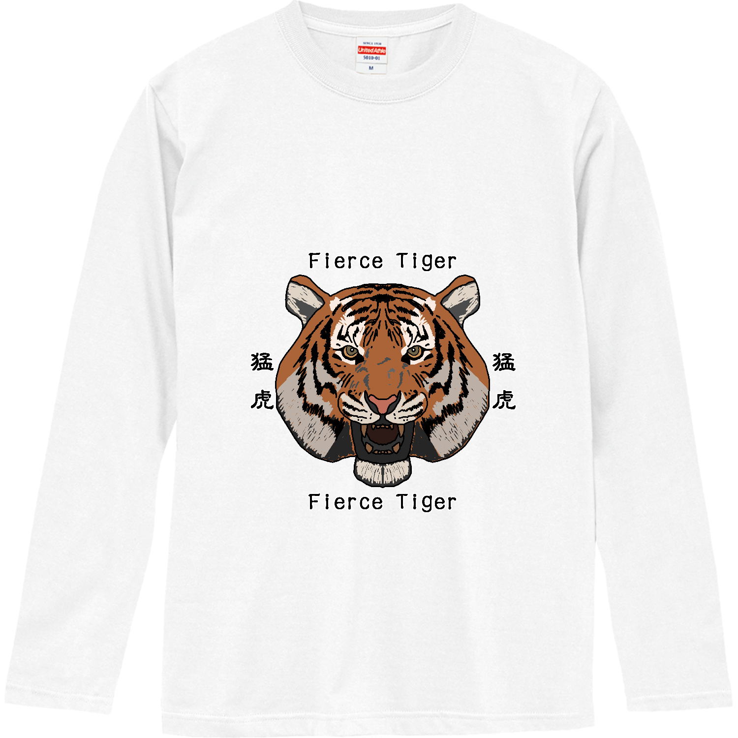 Fierce Tiger ロングスリーブTシャツ