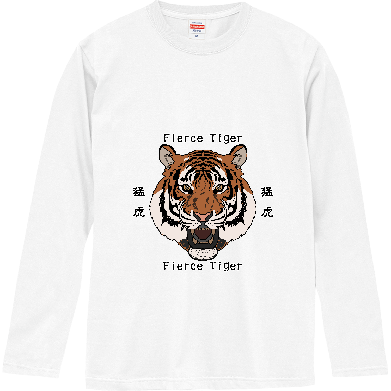 Fierce Tiger ロングスリーブTシャツ