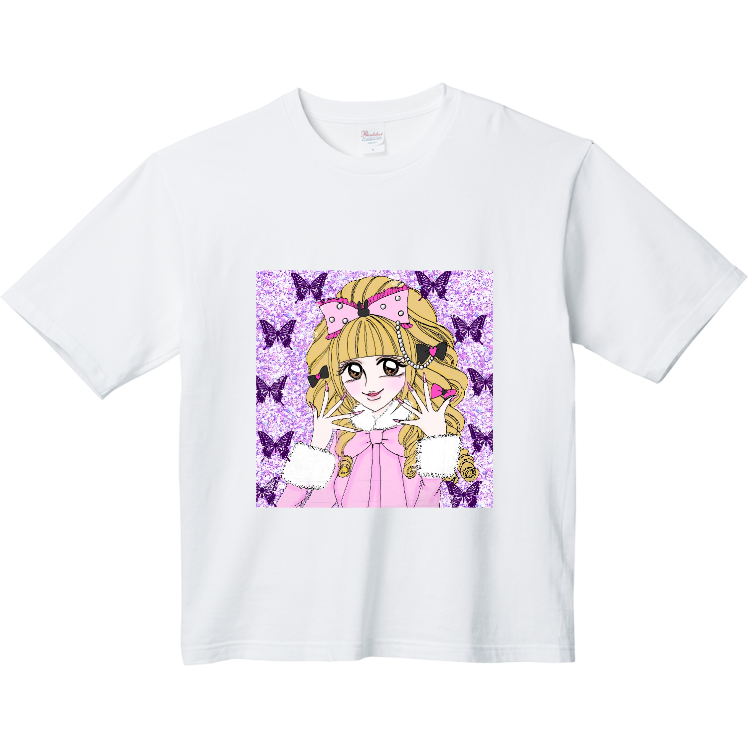 ひめぎゃる♡ ヘビーウェイト ビッグシルエットTシャツ