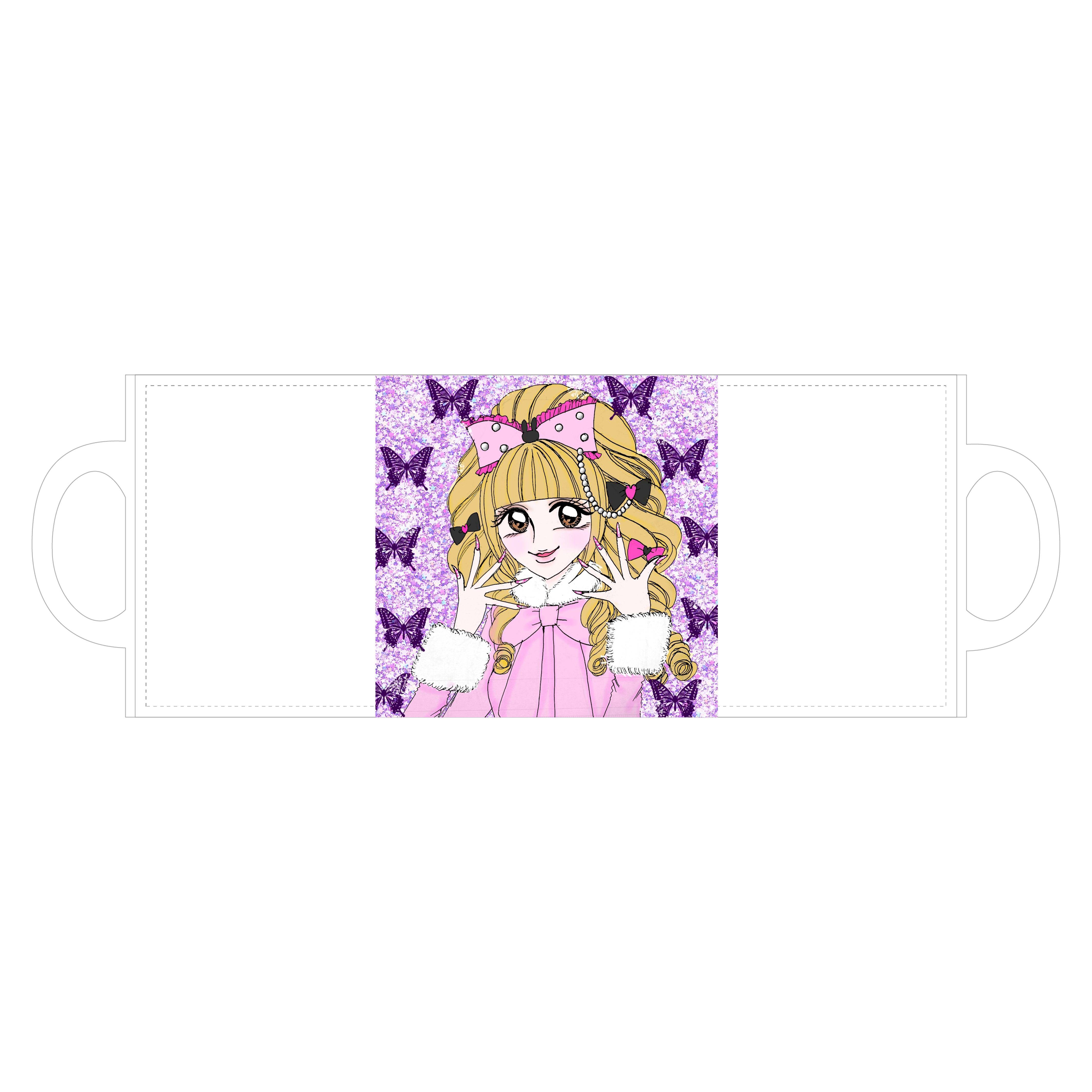 ひめぎゃる♡ 全面印刷マグカップ