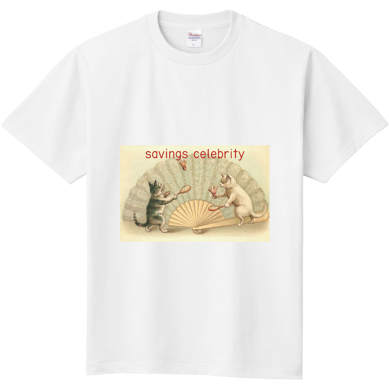 お茶目な猫 定番Ｔシャツ