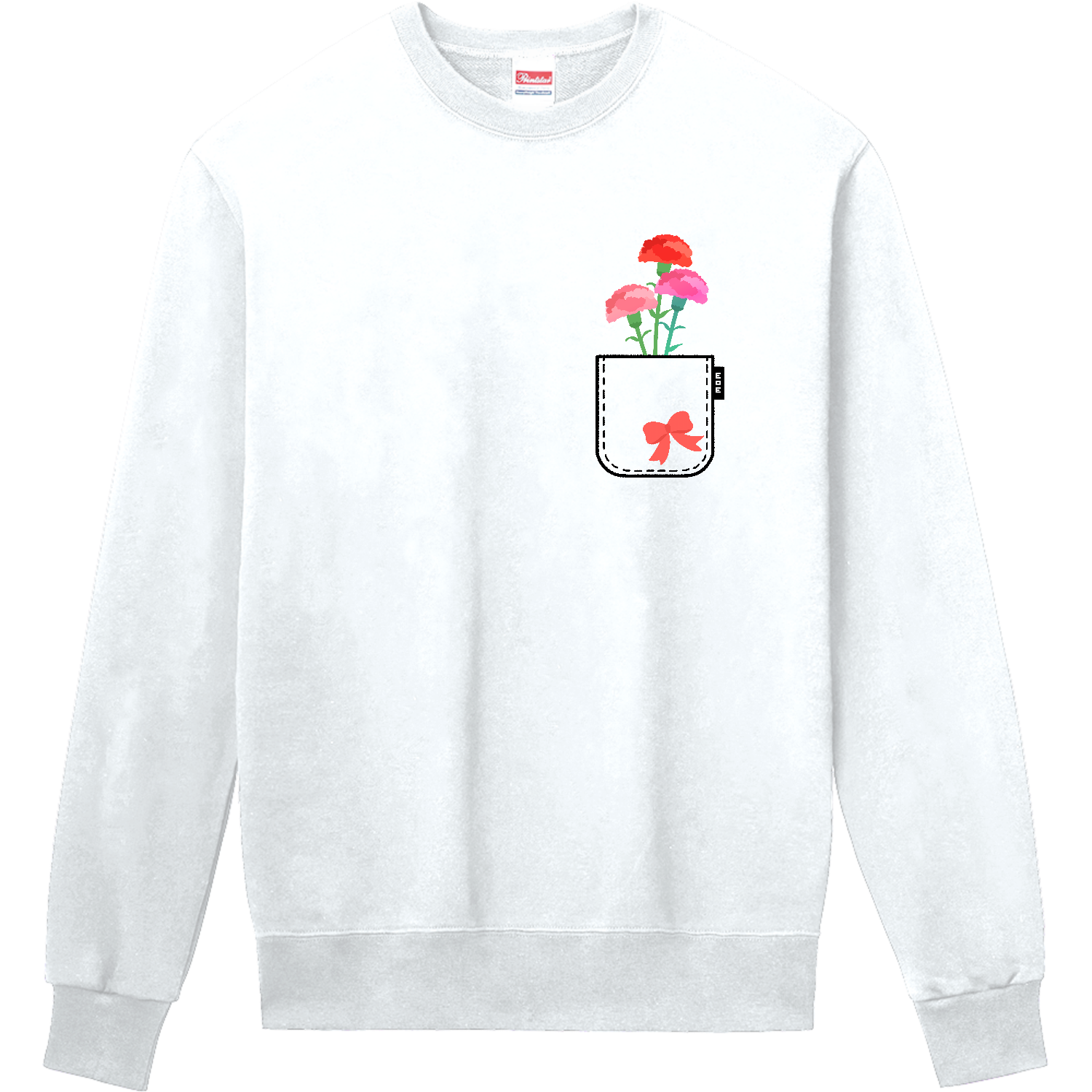 ポケットからカーネーション 定番スウェット