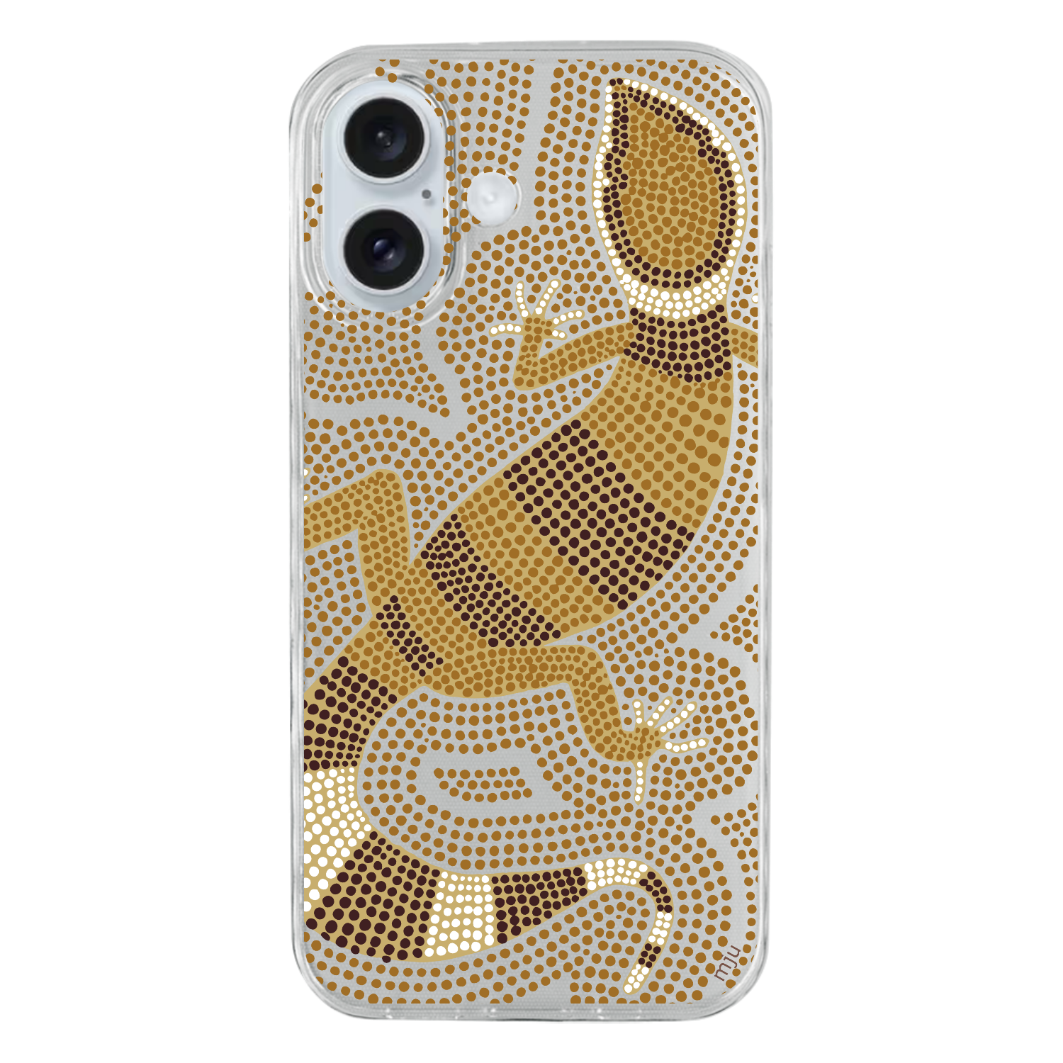  iPhone16 TPUケース ヒョウモントカゲモドキ iPhone16 TPUケース