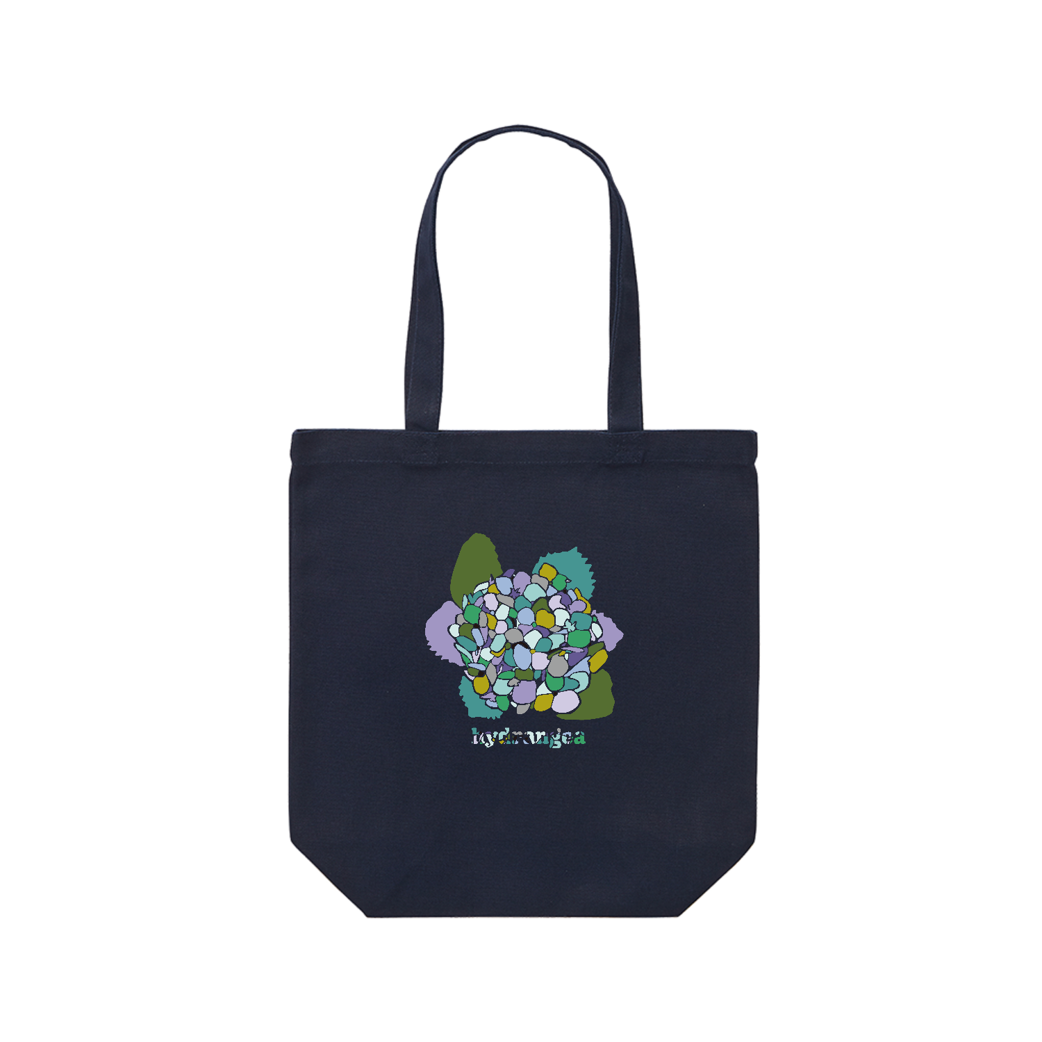 hydrangea レギュラーキャンバストートバッグ(M) (フルカラー転写プリント)
