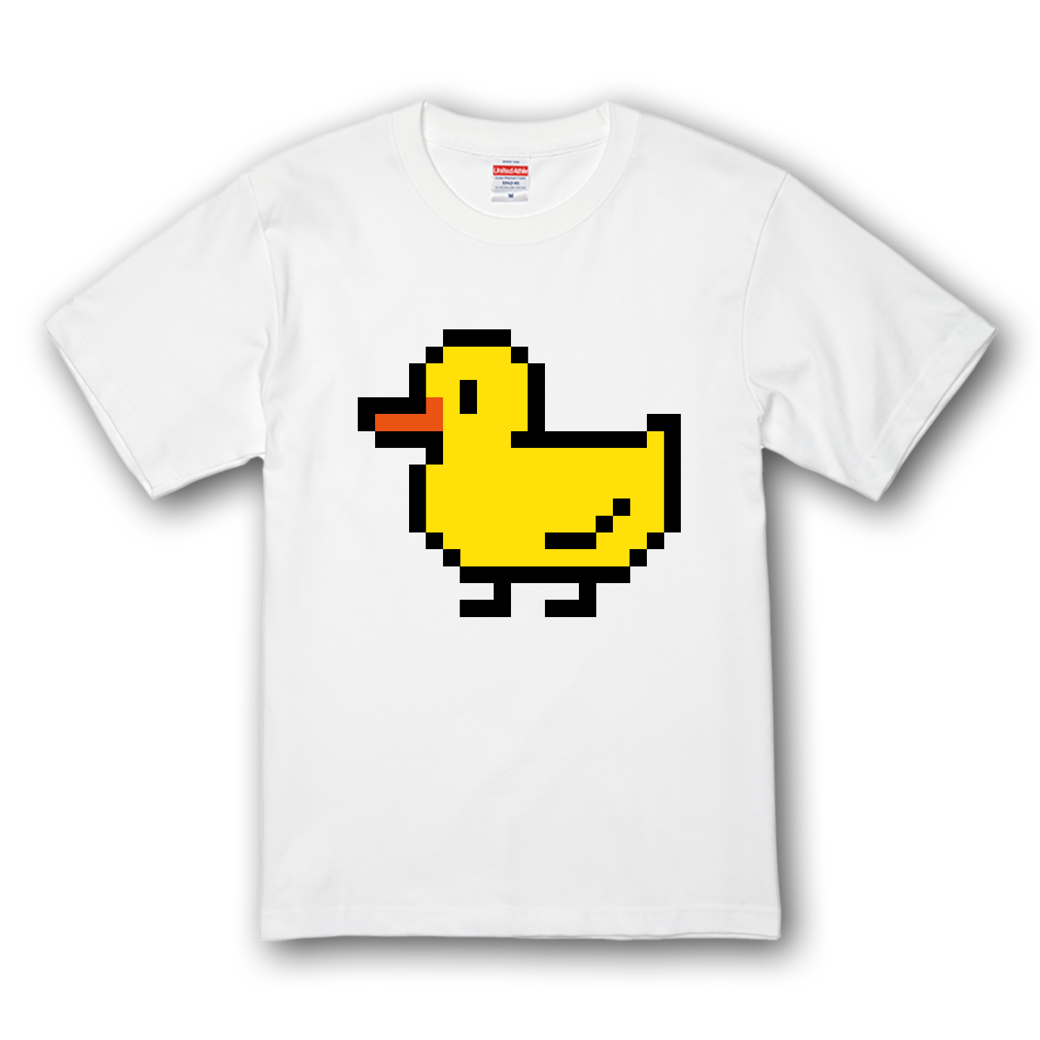 アヒル（ドット絵）プレミアムTシャツの商品購入ページ｜クリエイター