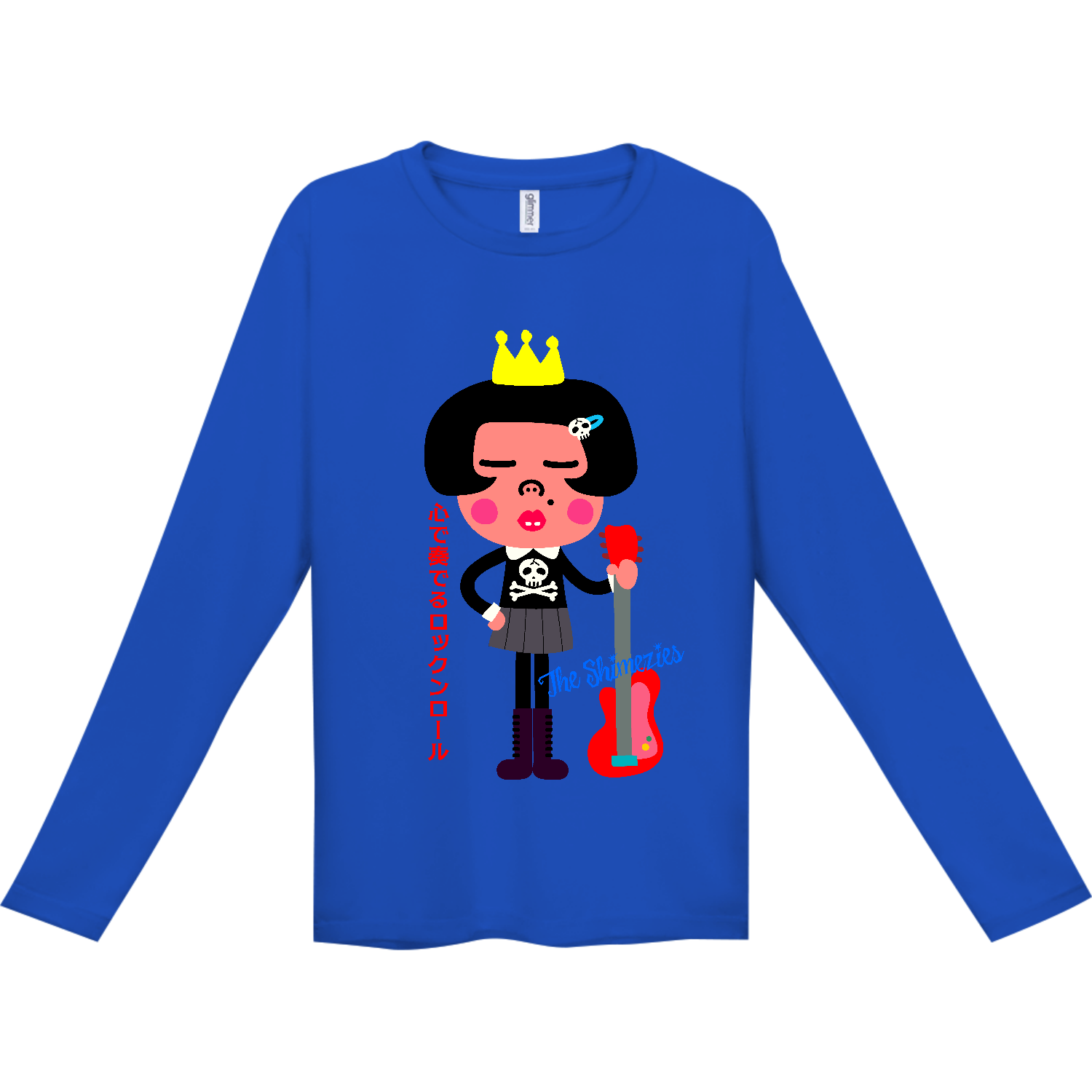 TEENAGE ROCK'N'ROLL インターロック ドライ長袖Tシャツ
