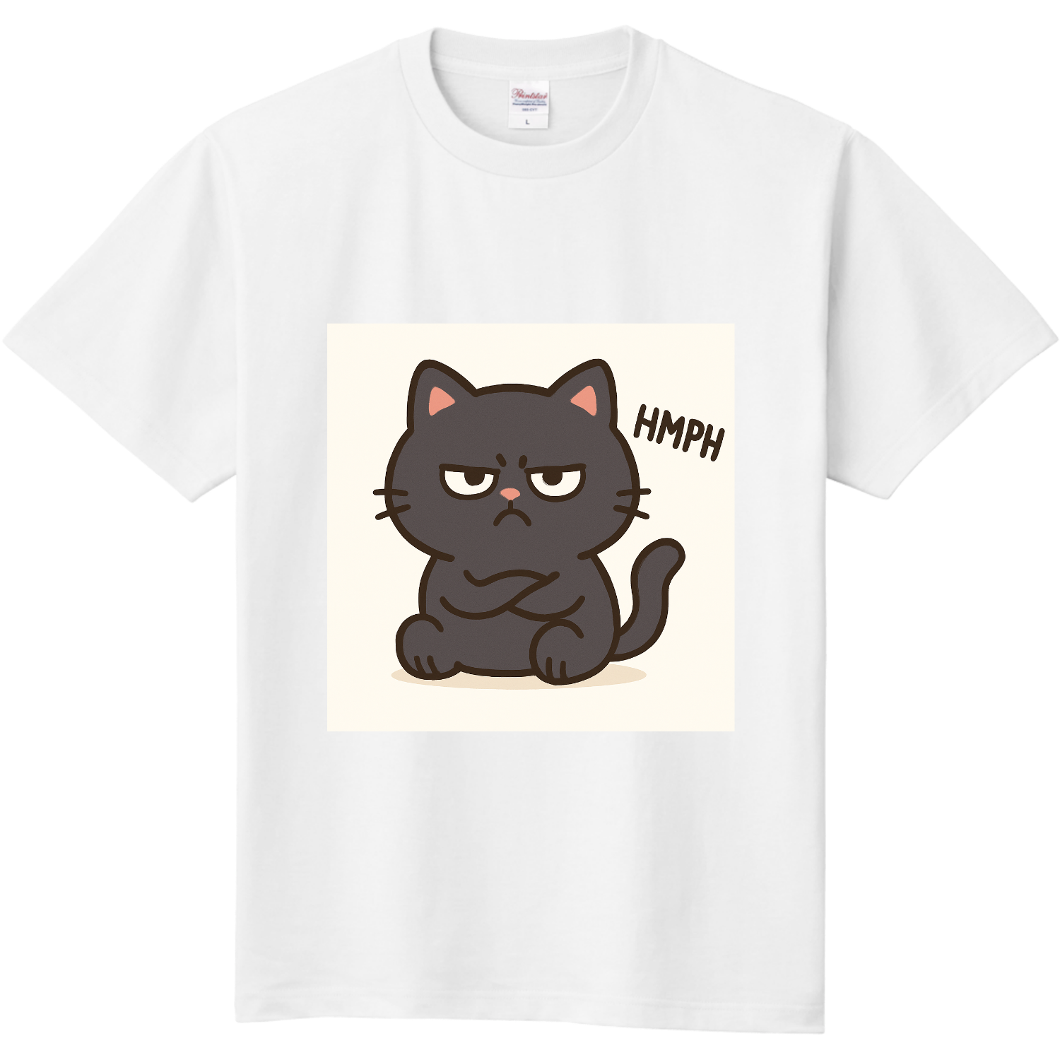 不機嫌なぶー猫シリーズ Tシャツ｜fBf - オリラボマーケット