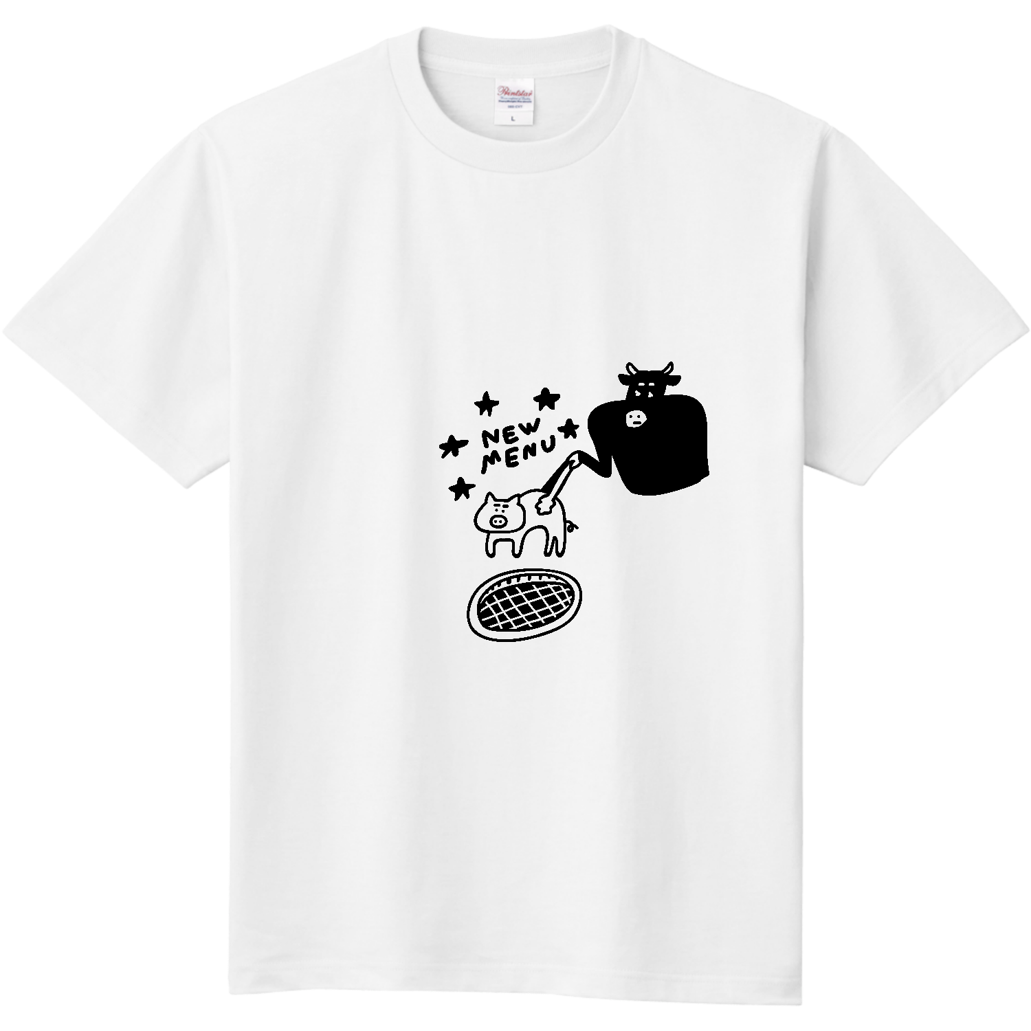 焼肉の新メニュー 定番Ｔシャツ