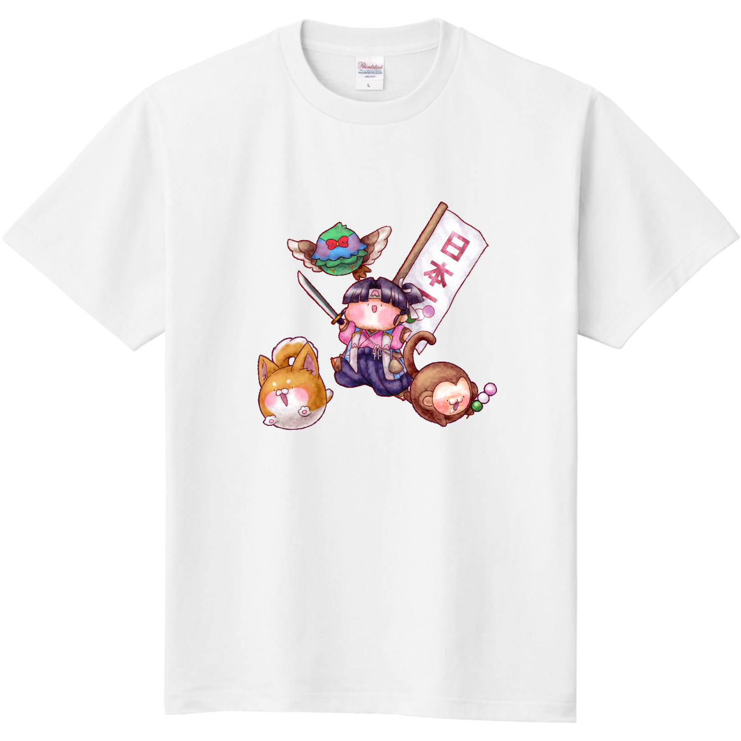 桃太郎出陣！ Tシャツ｜実りの森 - オリラボマーケット