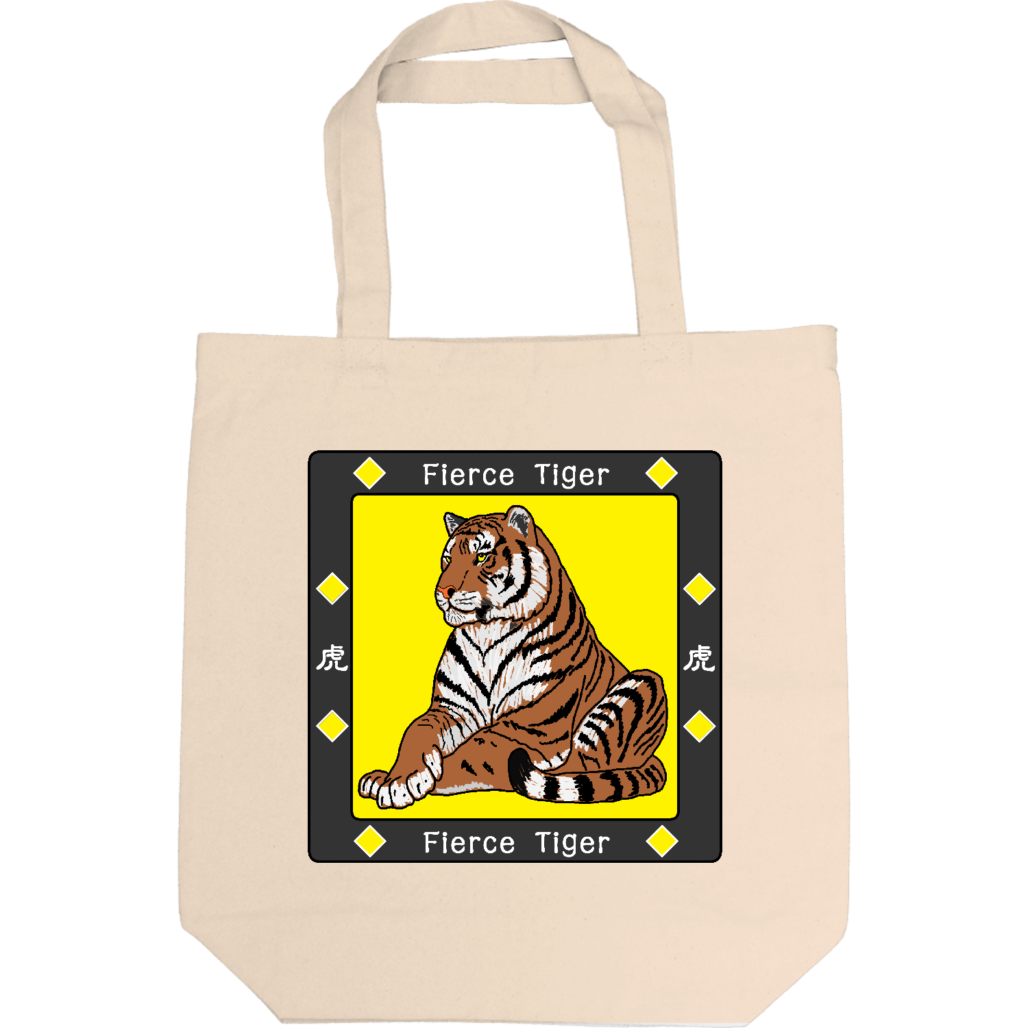 Fierce Tiger キャンバストート M