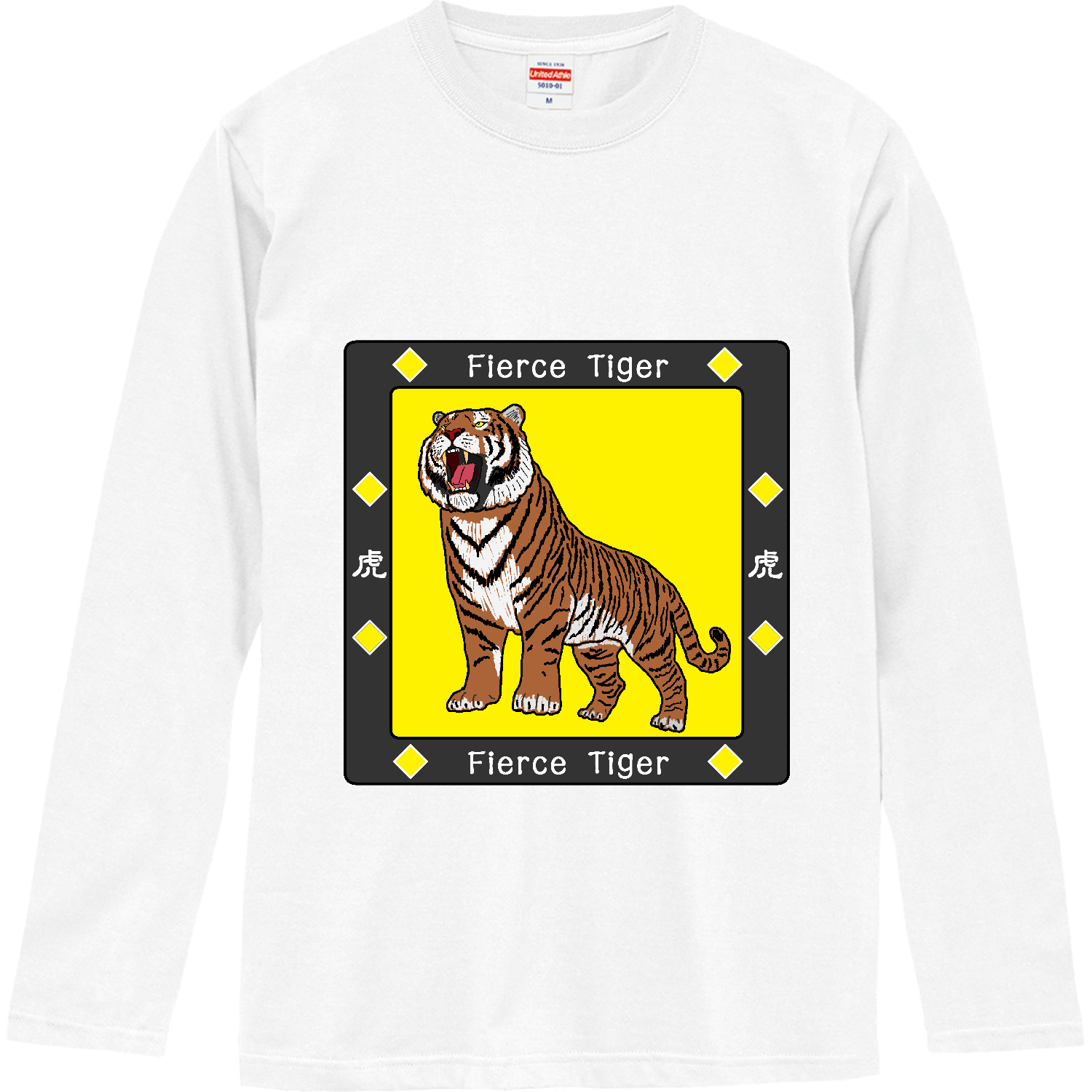 Fierce Tiger ロングスリーブTシャツ